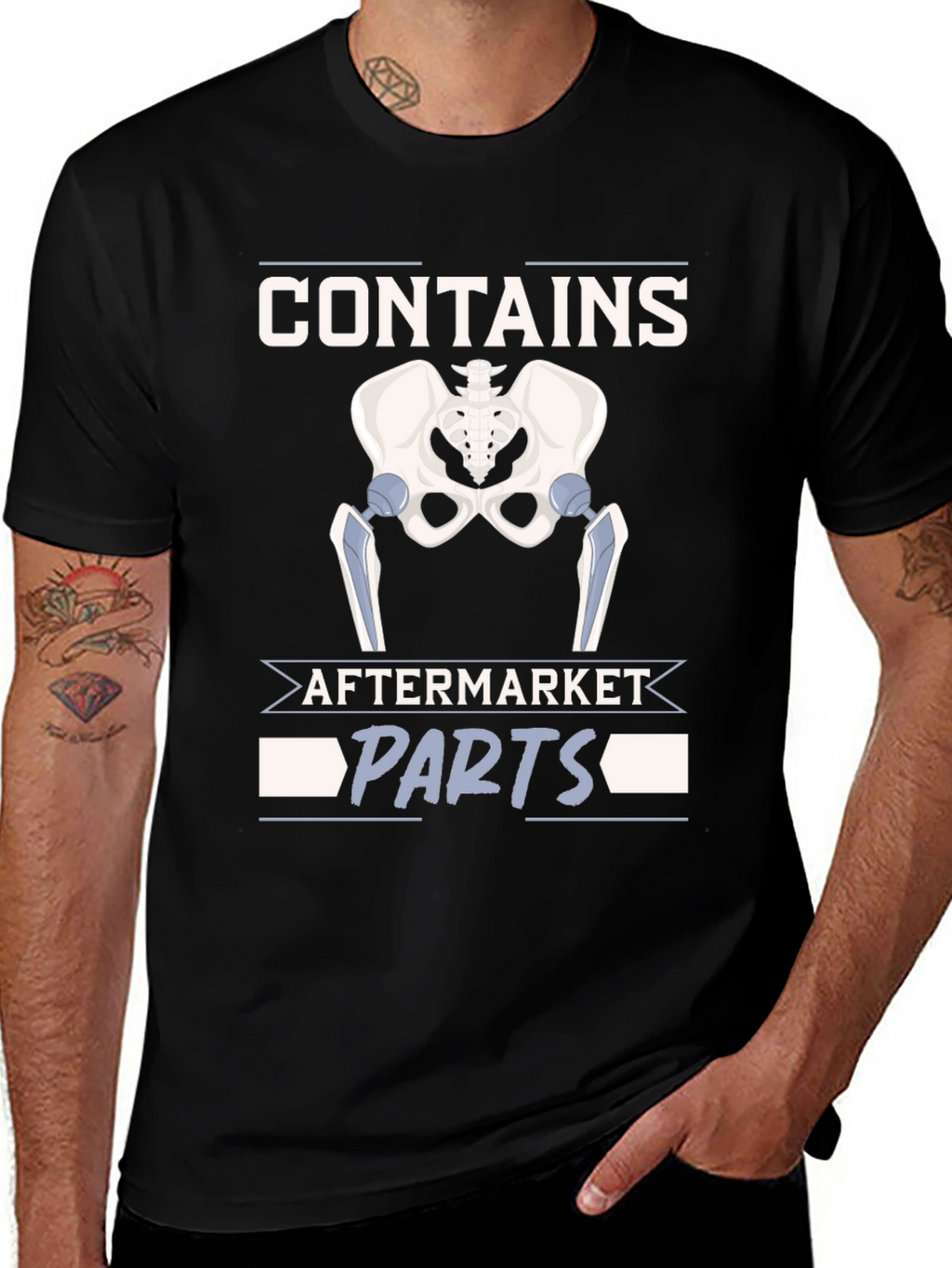 Contains Aftermarket Parts Graphic T-Shirt