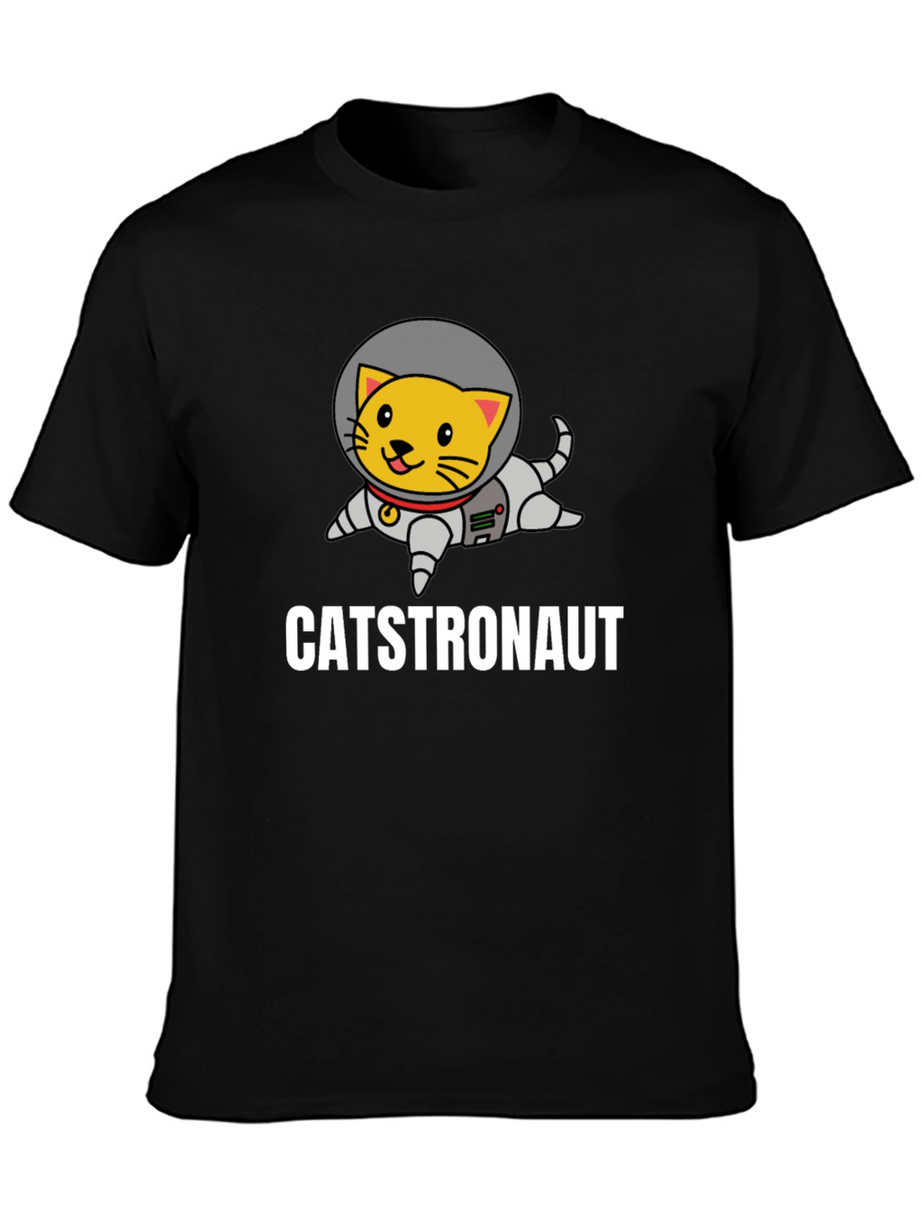 Catstronaut T-Shirt: Funny Space Cat Graphic Tee