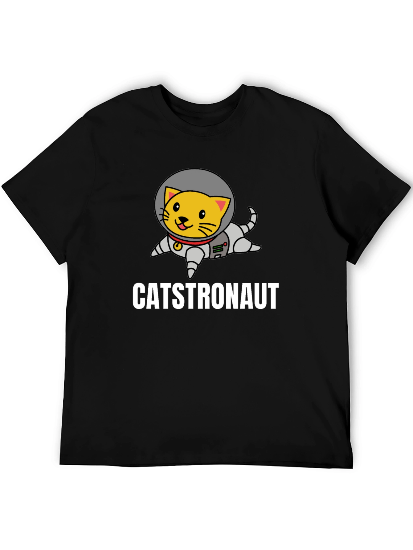 Catstronaut T-Shirt: Funny Space Cat Graphic Tee