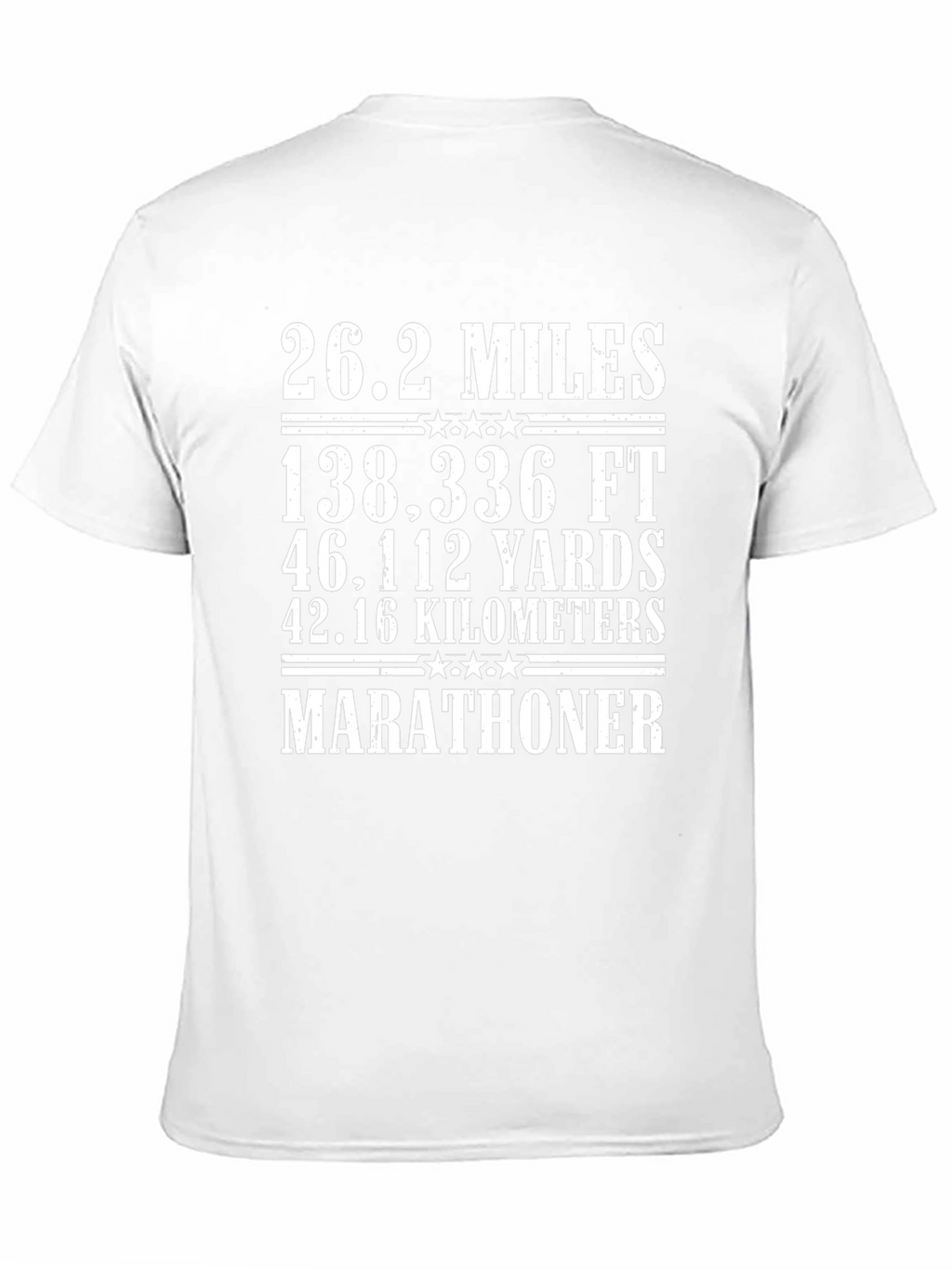 Marathoner 26.2 Miles Graphic T-Shirt