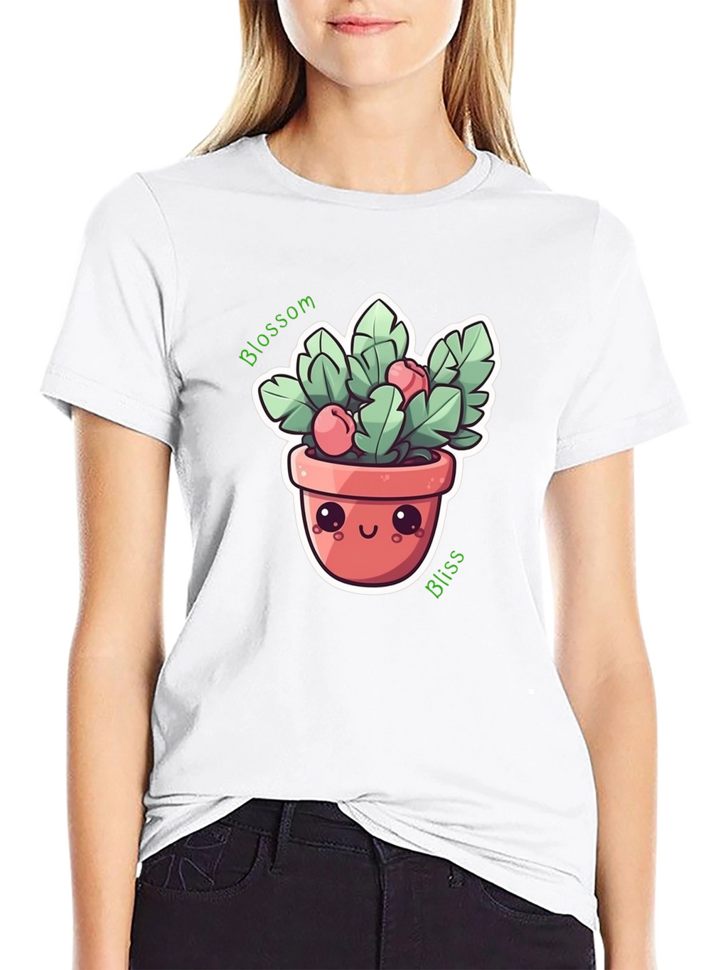 Blossom Bliss Plant Graphic Tee
