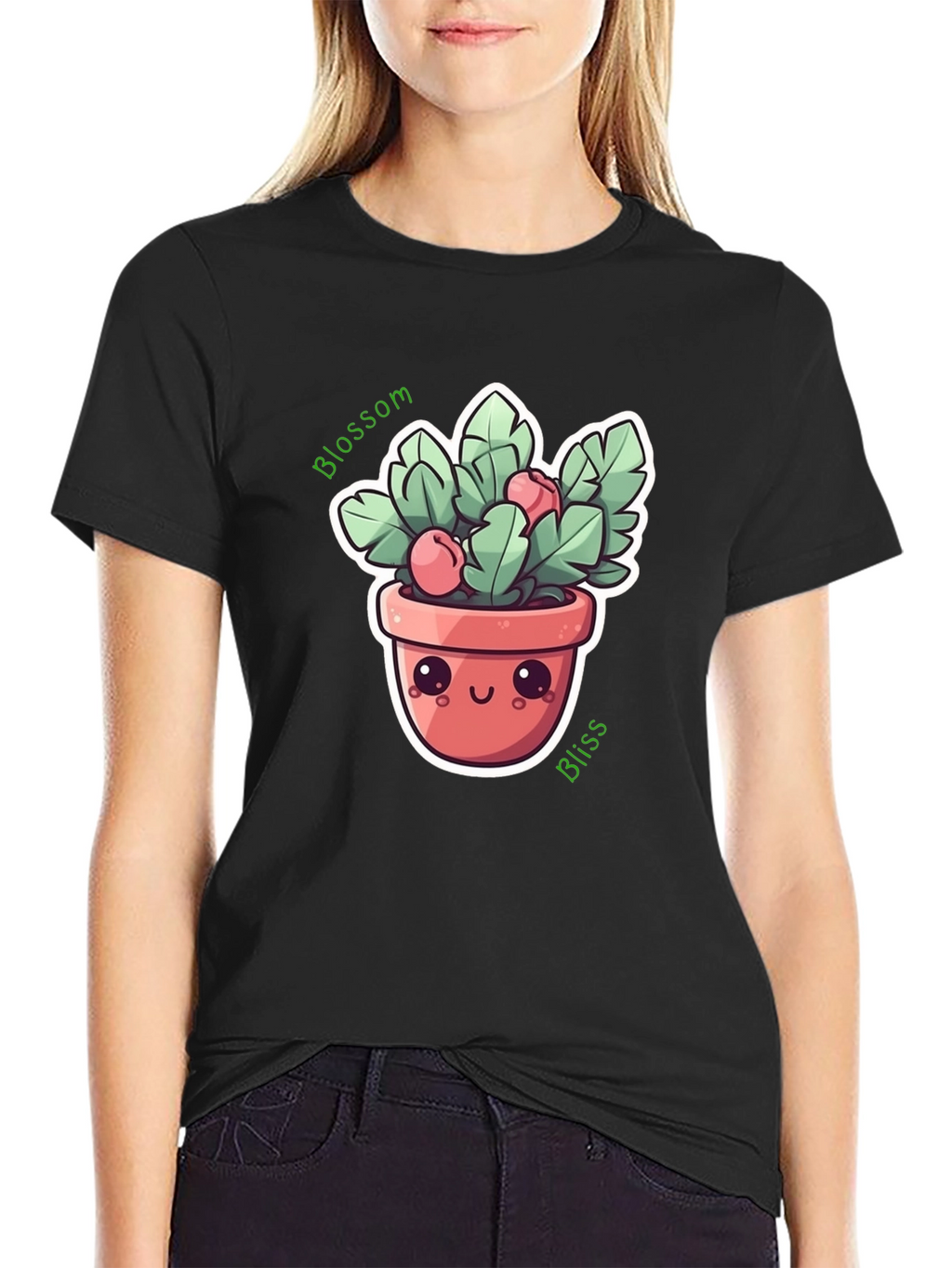 Blossom Bliss Plant Graphic Tee