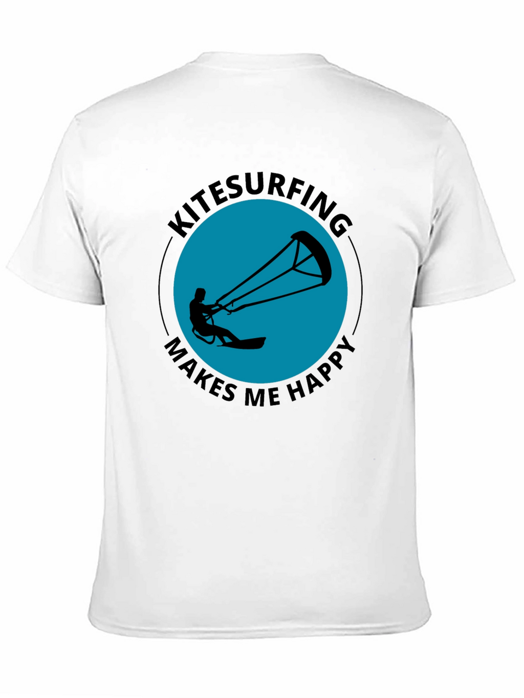 Kitesurfing Makes Me Happy Graphic Tee