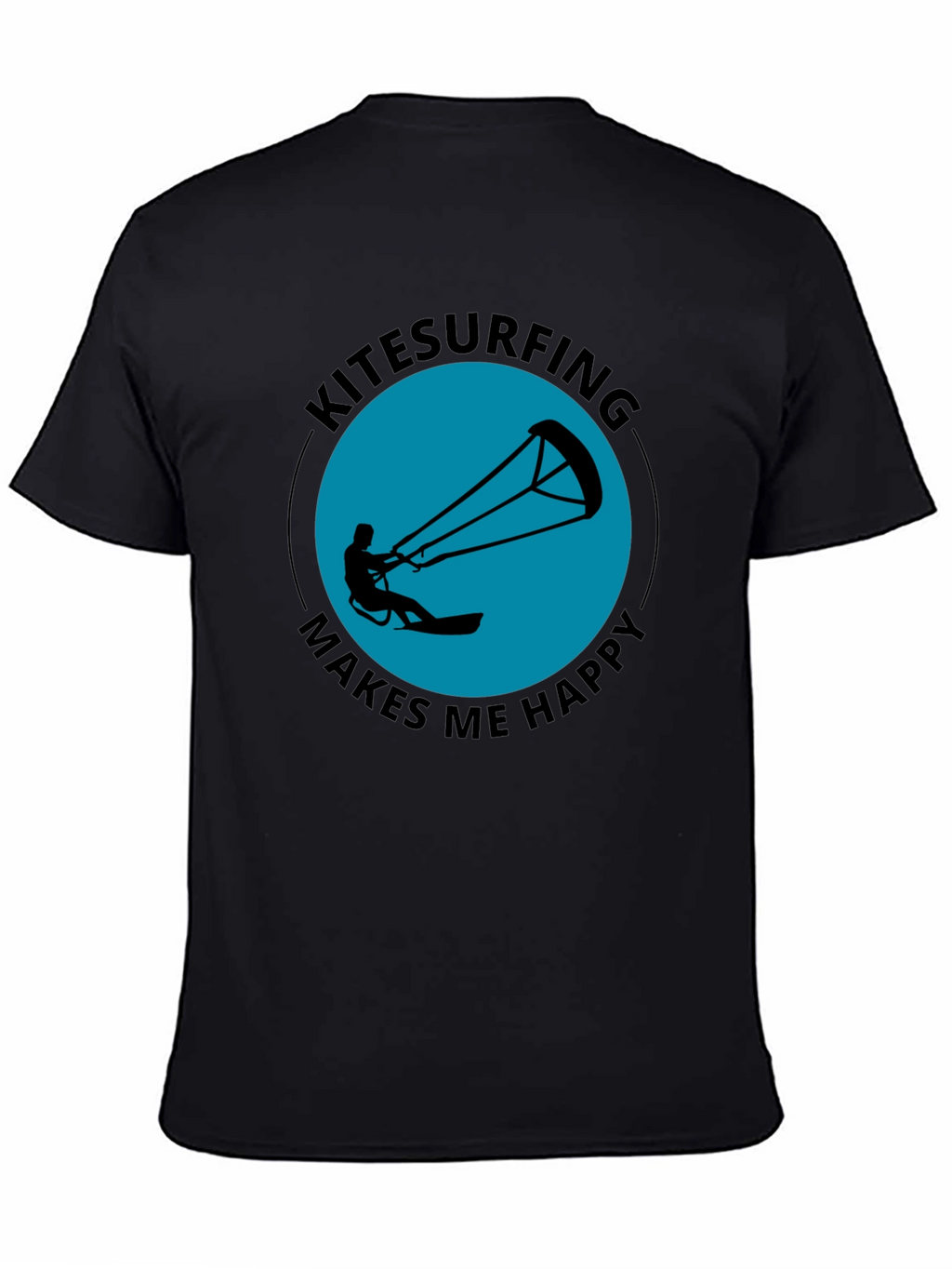 Kitesurfing Makes Me Happy Graphic Tee
