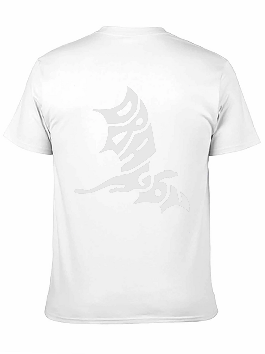 Tribal Dragon Black T-Shirt - Unique Graphic Tee