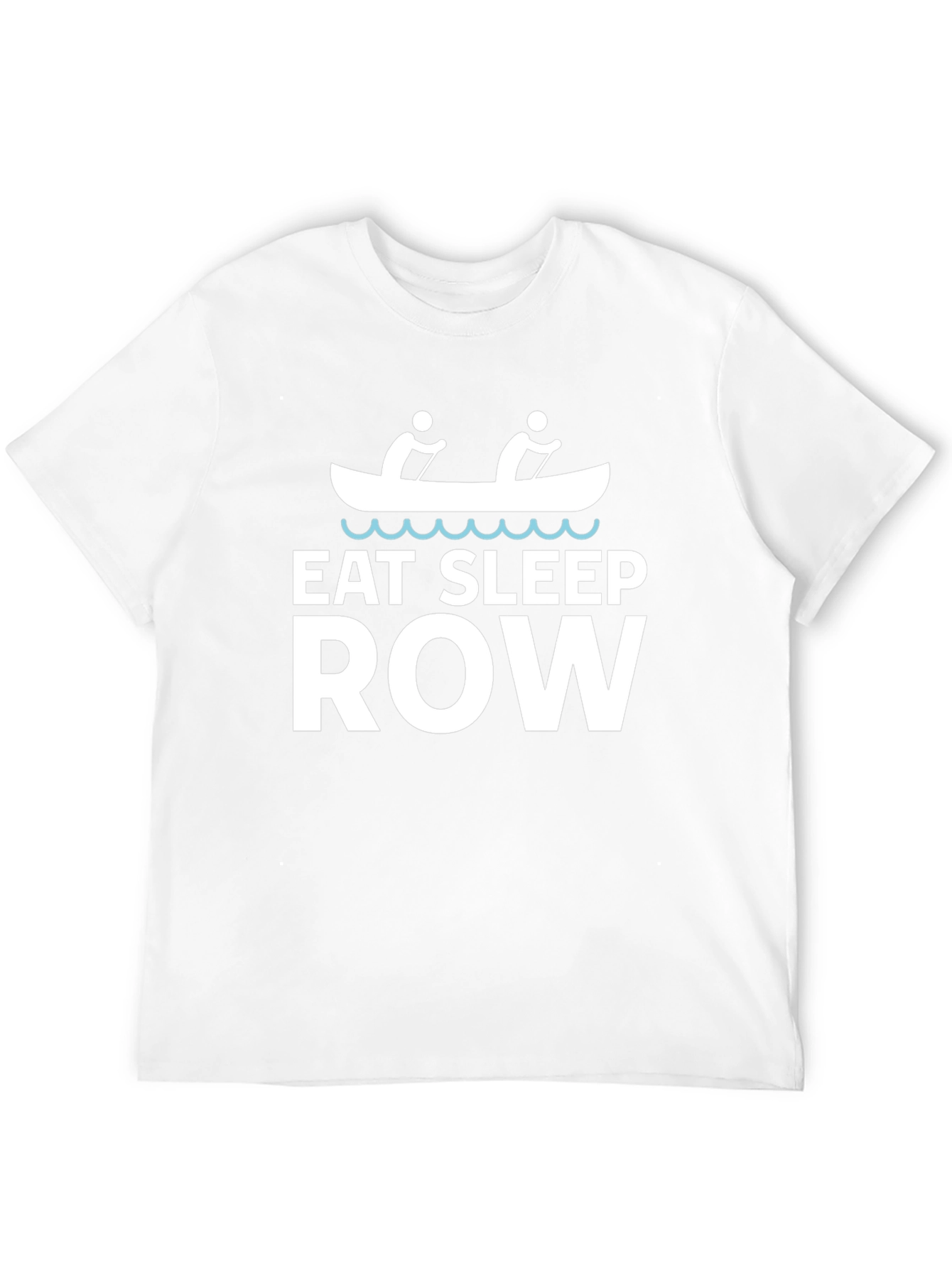 Eat Sleep Row T-Shirt - Funny Rowing Tee