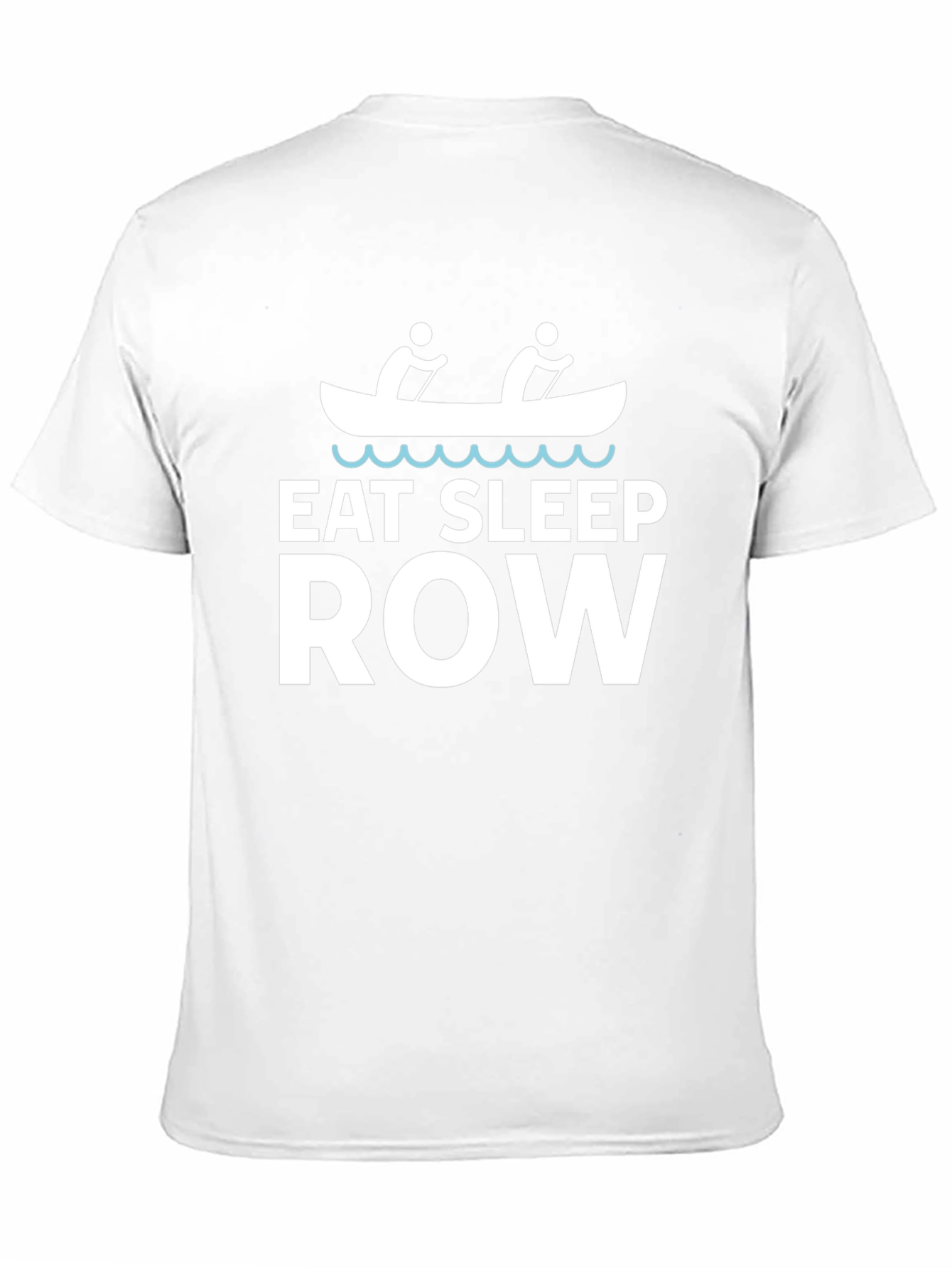 Eat Sleep Row T-Shirt - Funny Rowing Tee