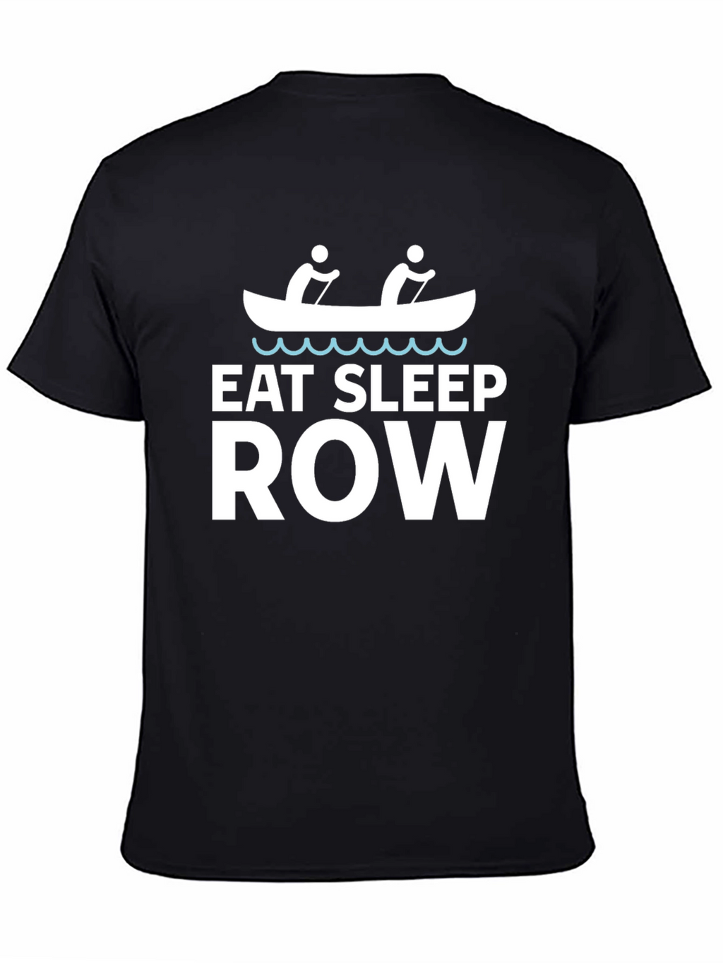 Eat Sleep Row T-Shirt - Funny Rowing Tee