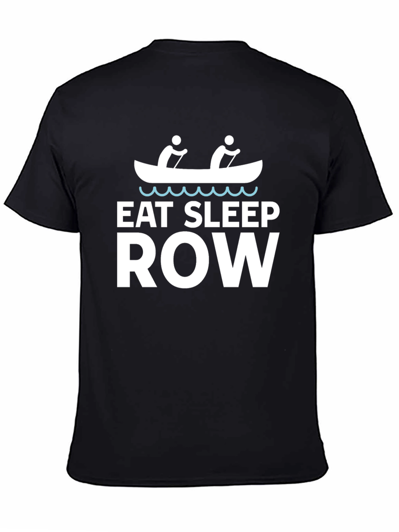 Eat Sleep Row T-Shirt - Funny Rowing Tee