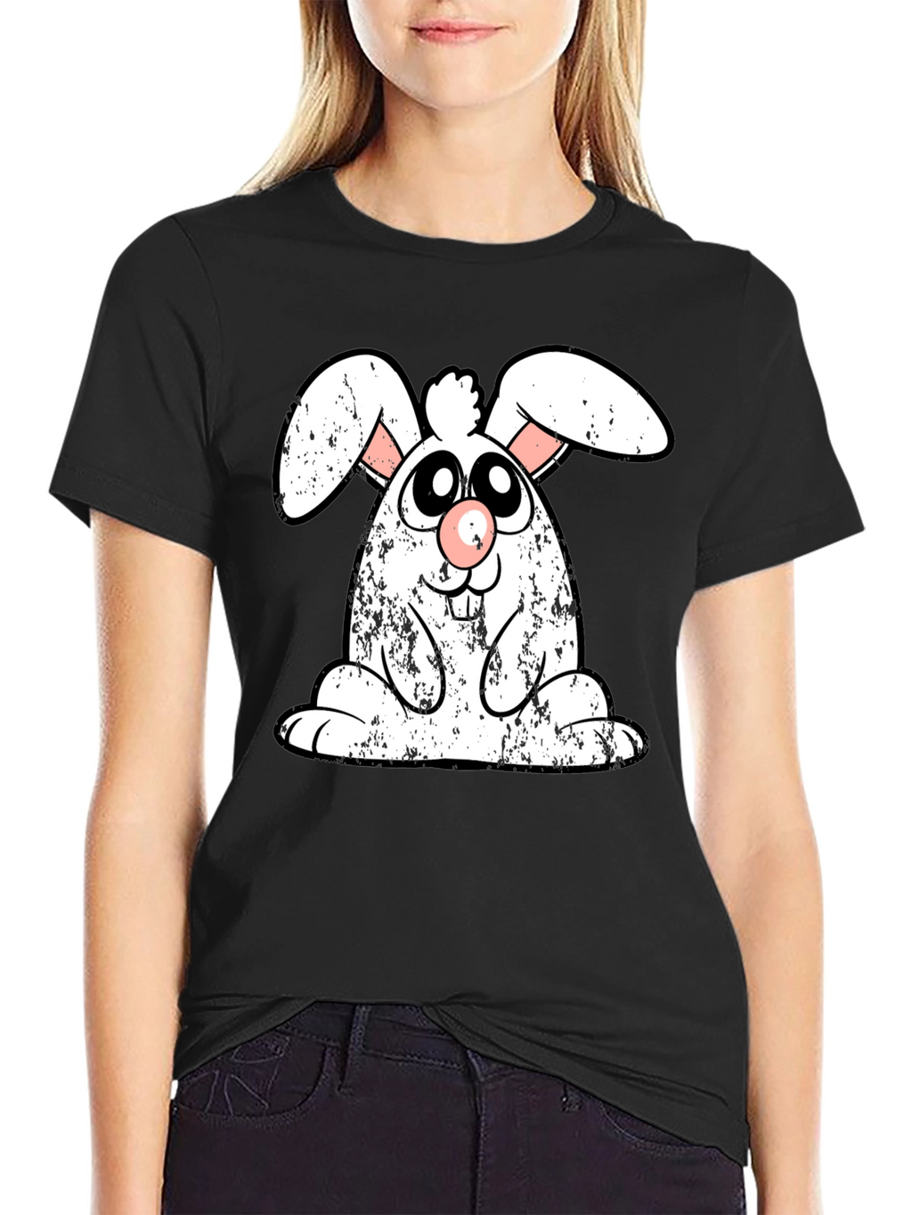 Bunny Graphic Tee - Quirky Style!