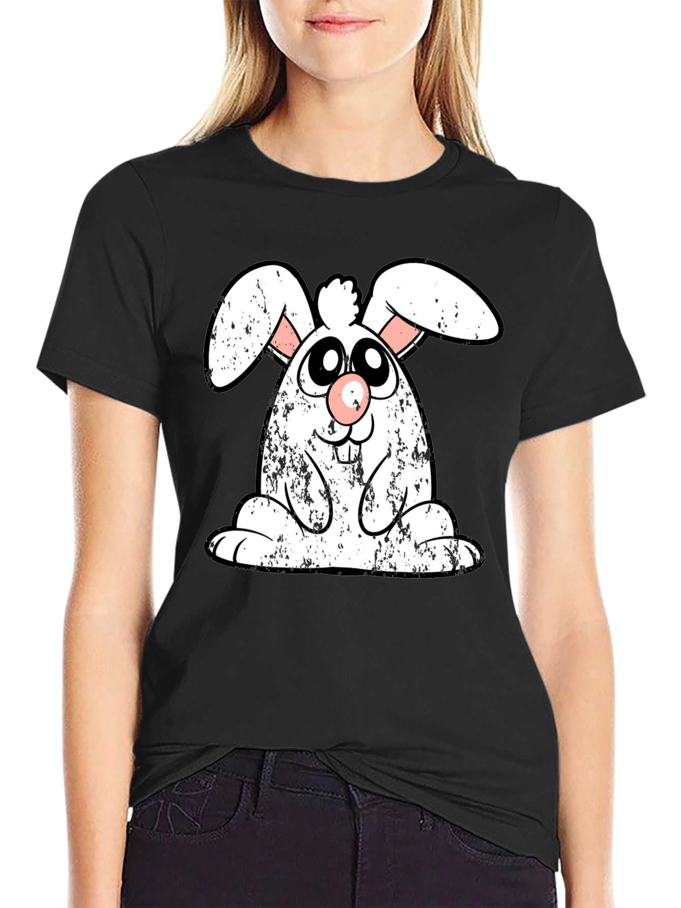 Bunny Graphic Tee - Quirky Style!