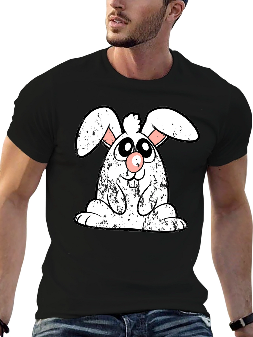 Bunny Graphic Tee - Quirky Style!