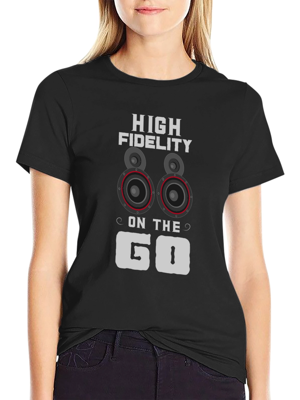 High Fidelity On The Go Black T-Shirt