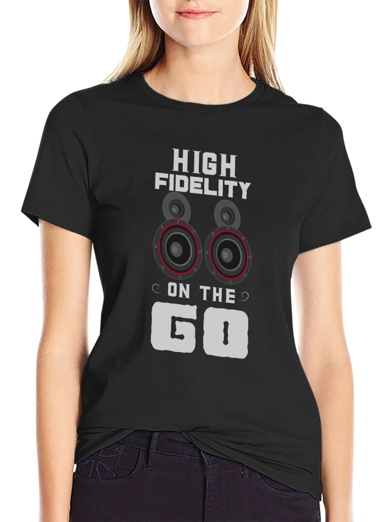 High Fidelity On The Go Black T-Shirt