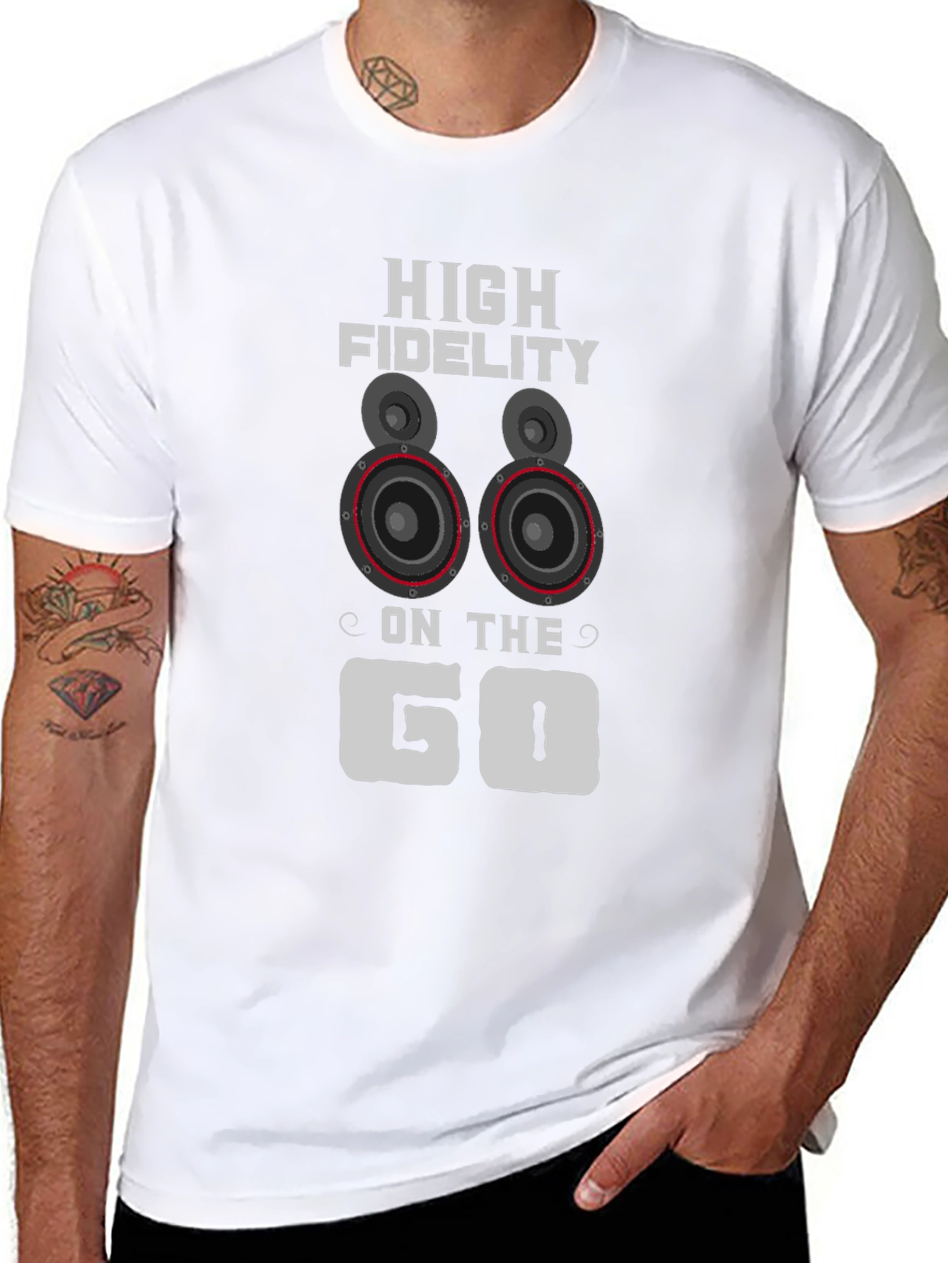 High Fidelity On The Go Black T-Shirt