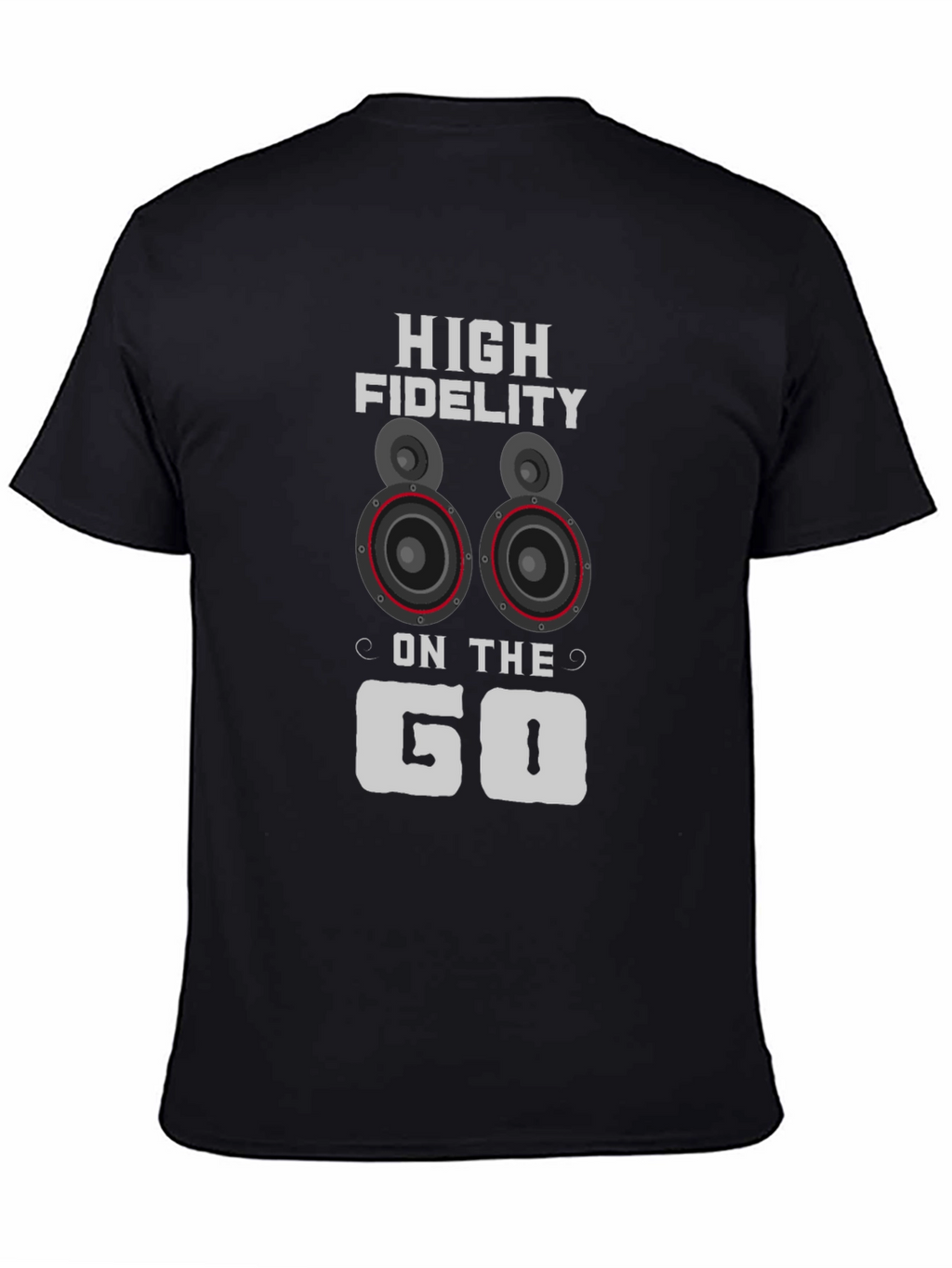 High Fidelity On The Go Black T-Shirt