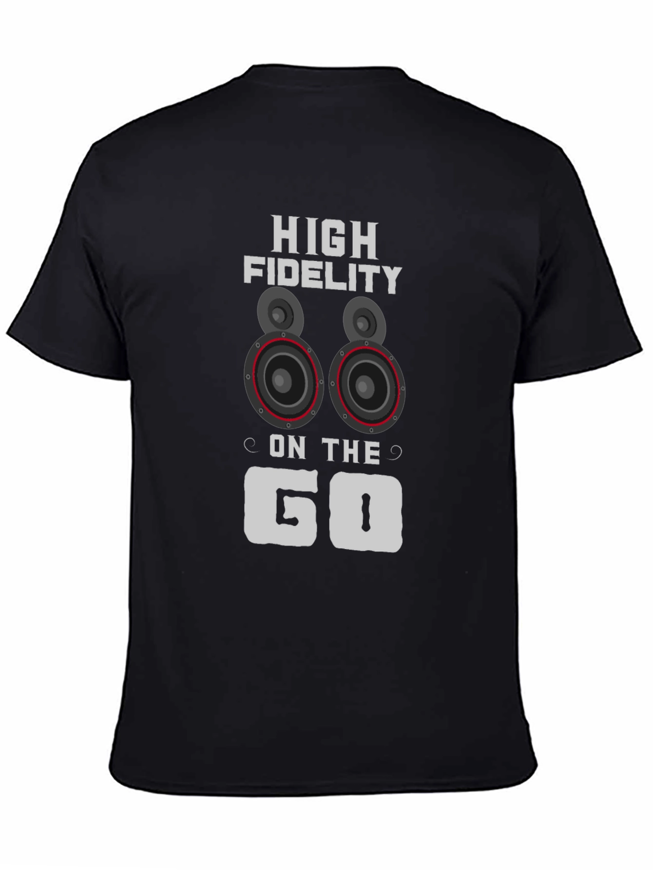 High Fidelity On The Go Black T-Shirt