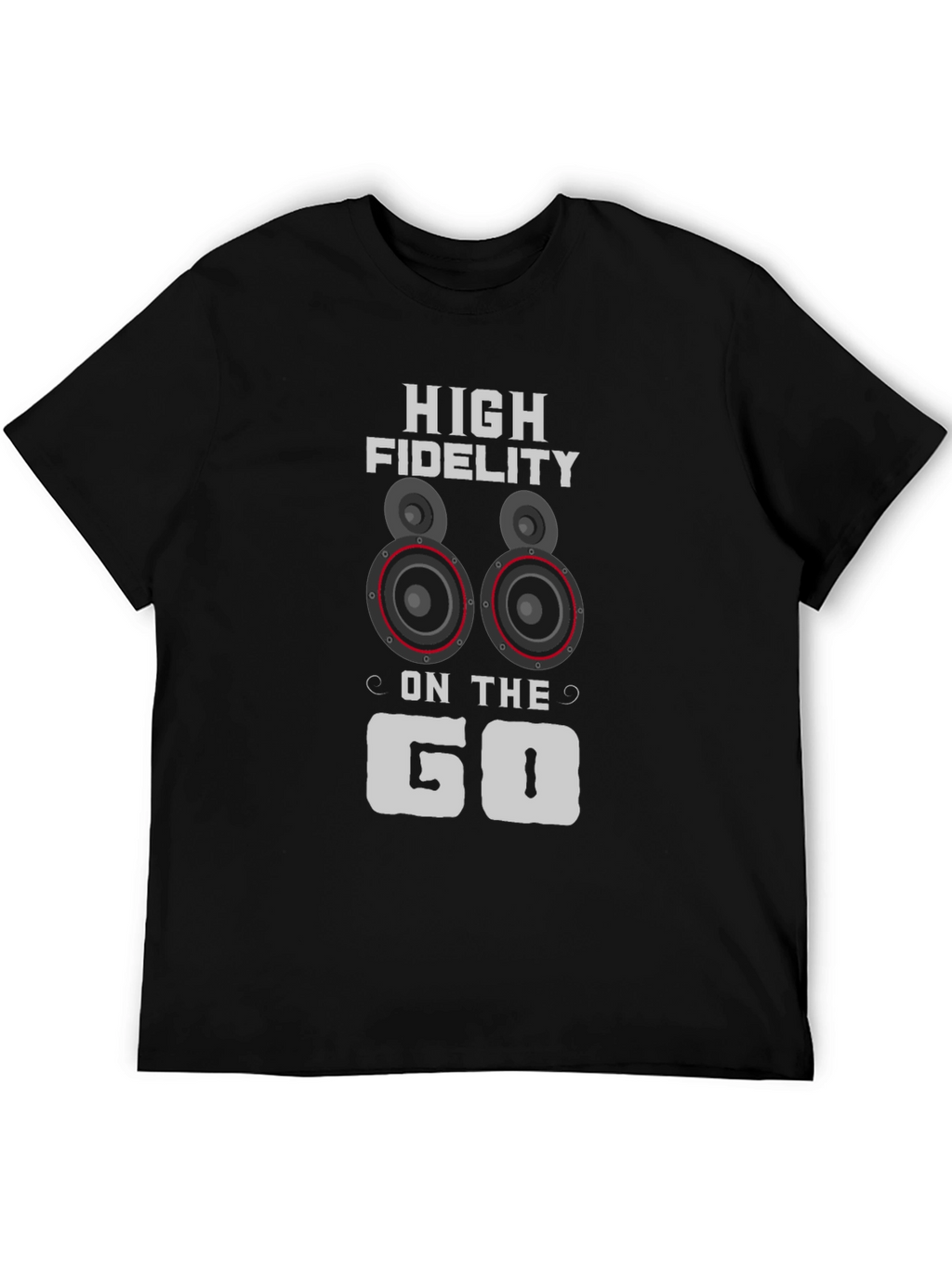 High Fidelity On The Go Black T-Shirt