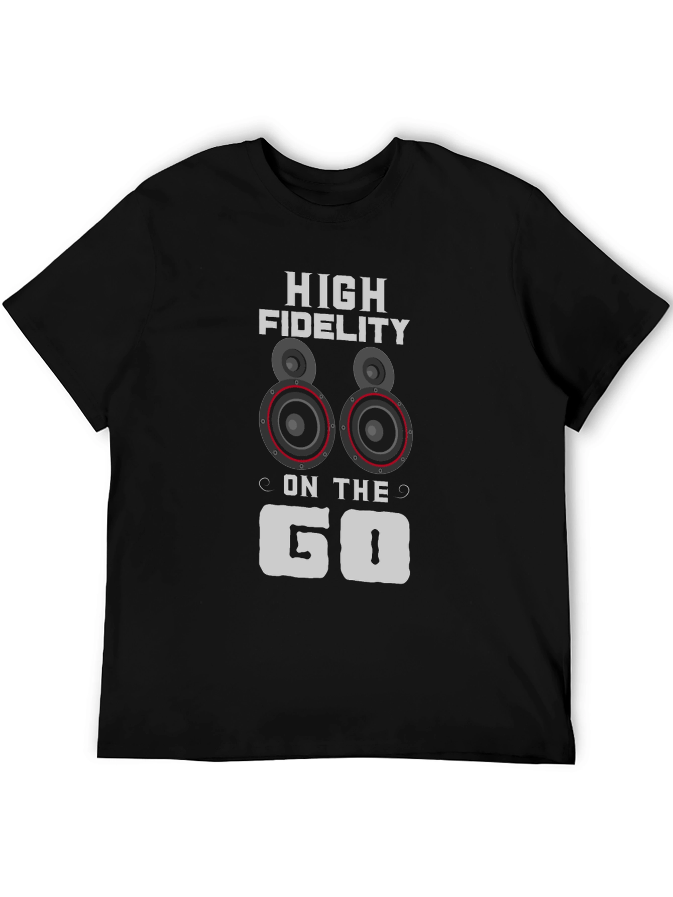 High Fidelity On The Go Black T-Shirt