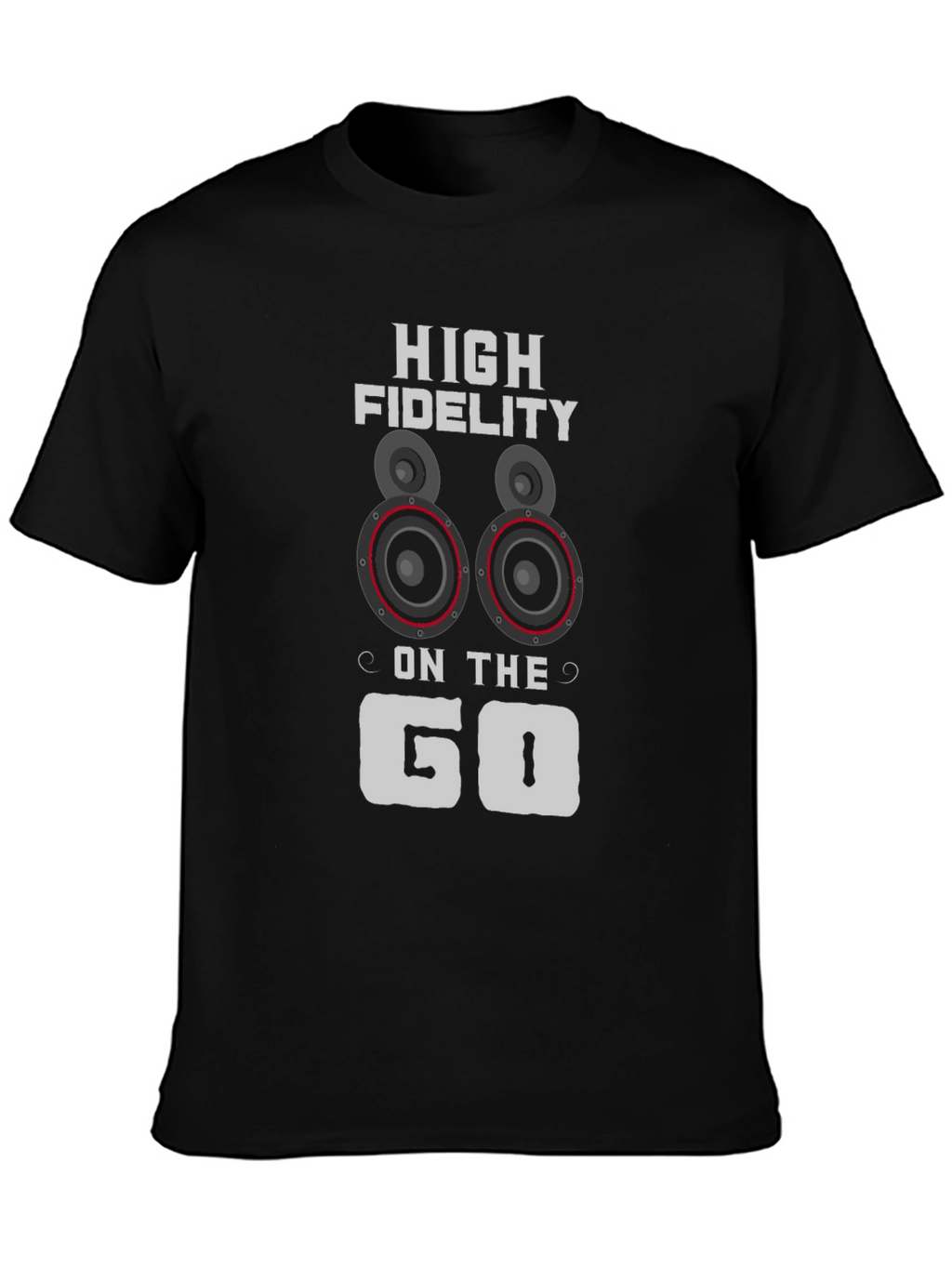 High Fidelity On The Go Black T-Shirt