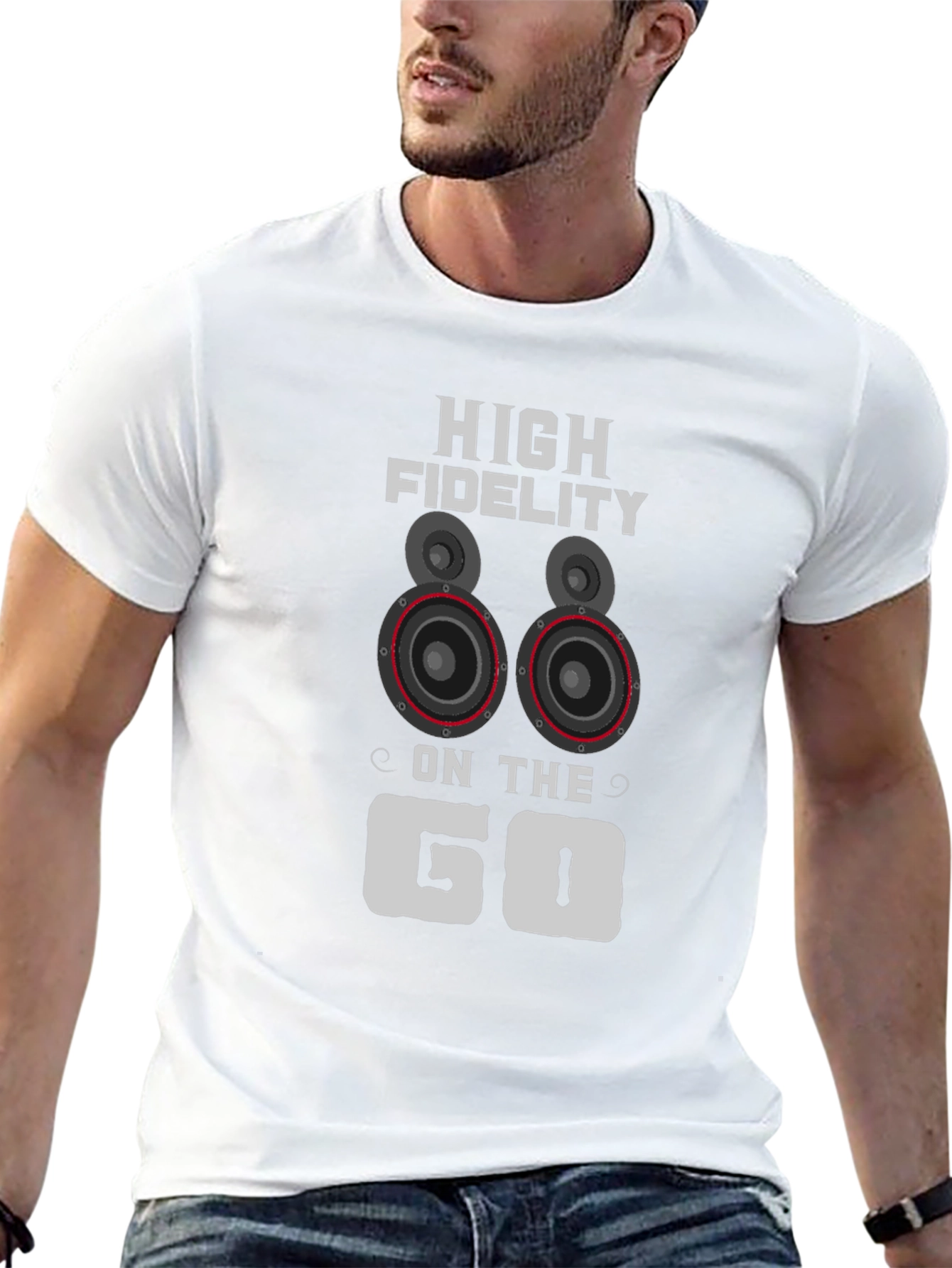 High Fidelity On The Go Black T-Shirt