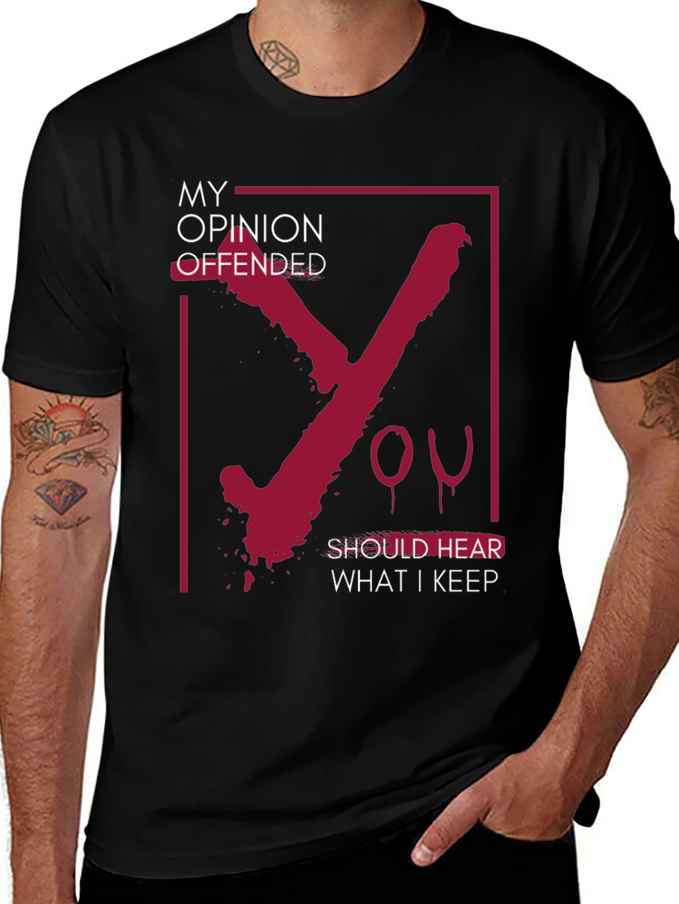 Offensive Opinion Graphic Tee