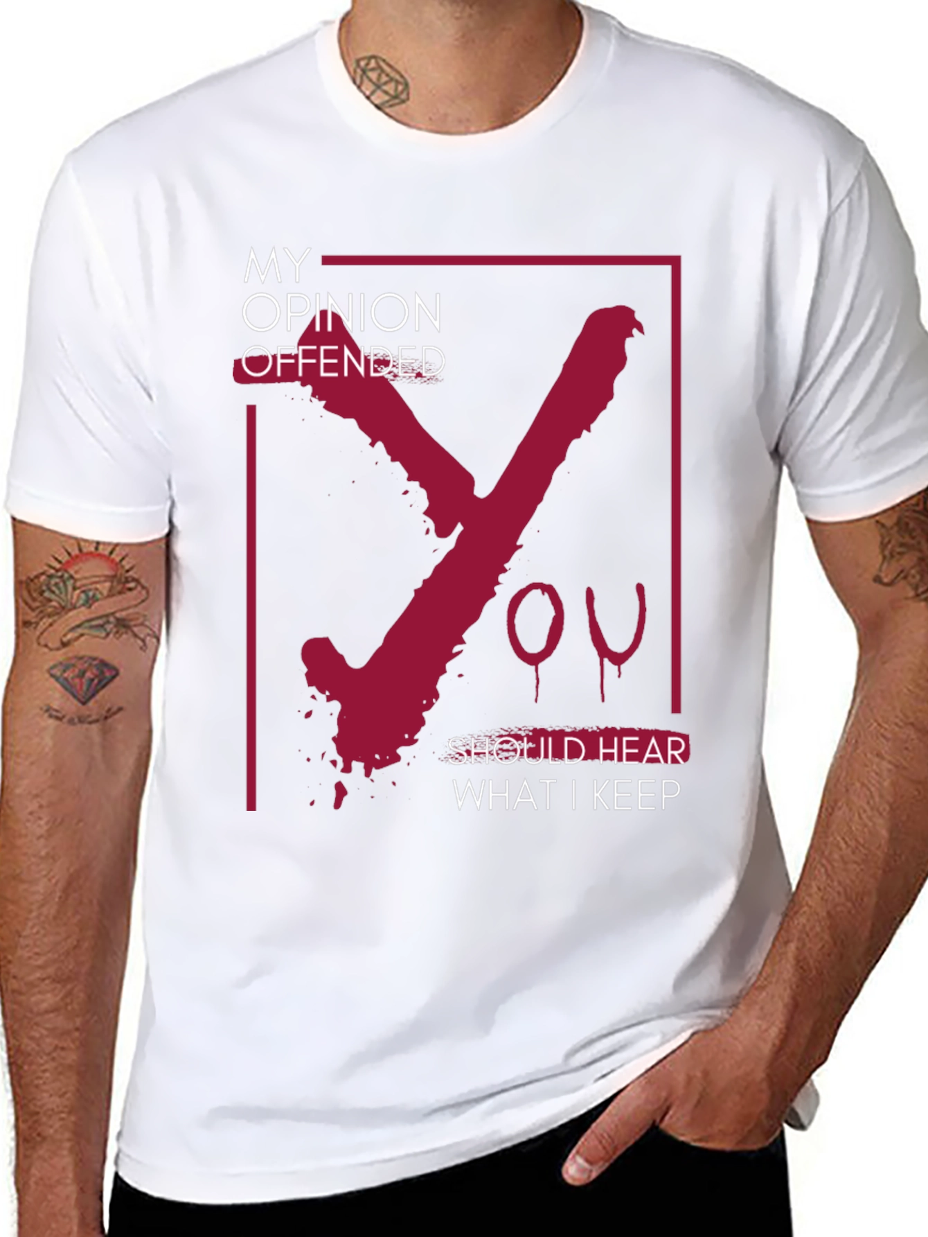 Offensive Opinion Graphic Tee