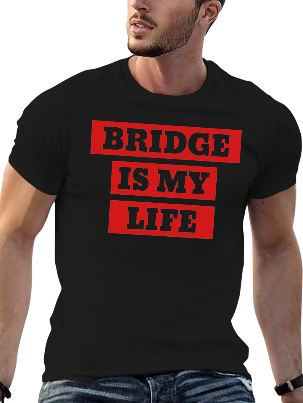 Bridge is My Life Graphic T-Shirt