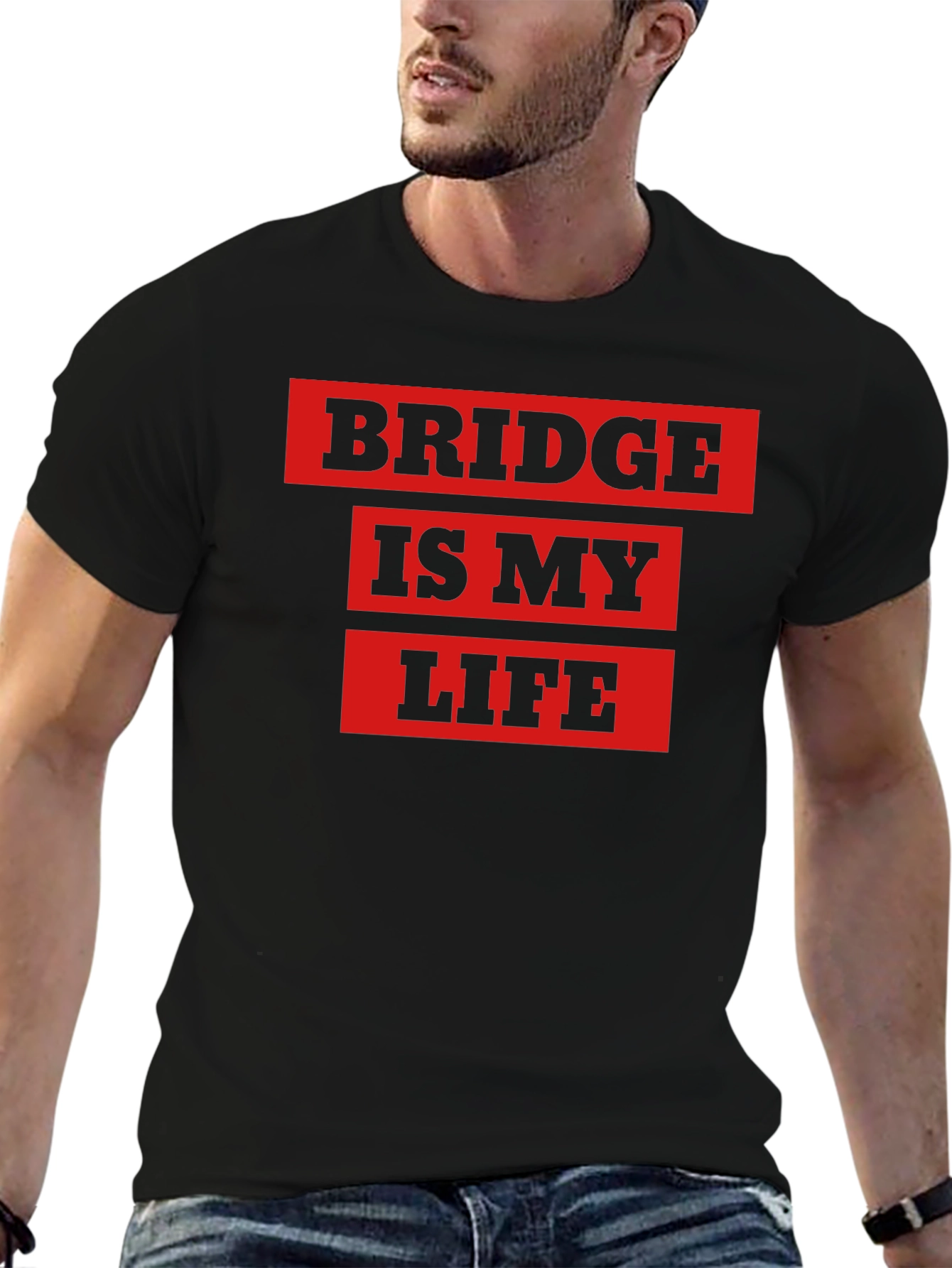Bridge is My Life Graphic T-Shirt