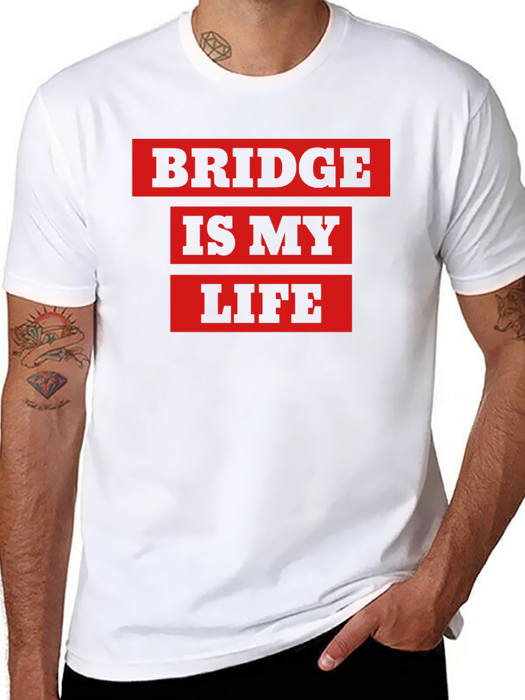 Bridge is My Life Graphic T-Shirt