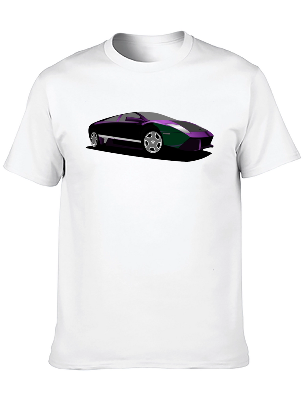 Black Car Graphic Tee - Cool Auto Enthusiast Shirt