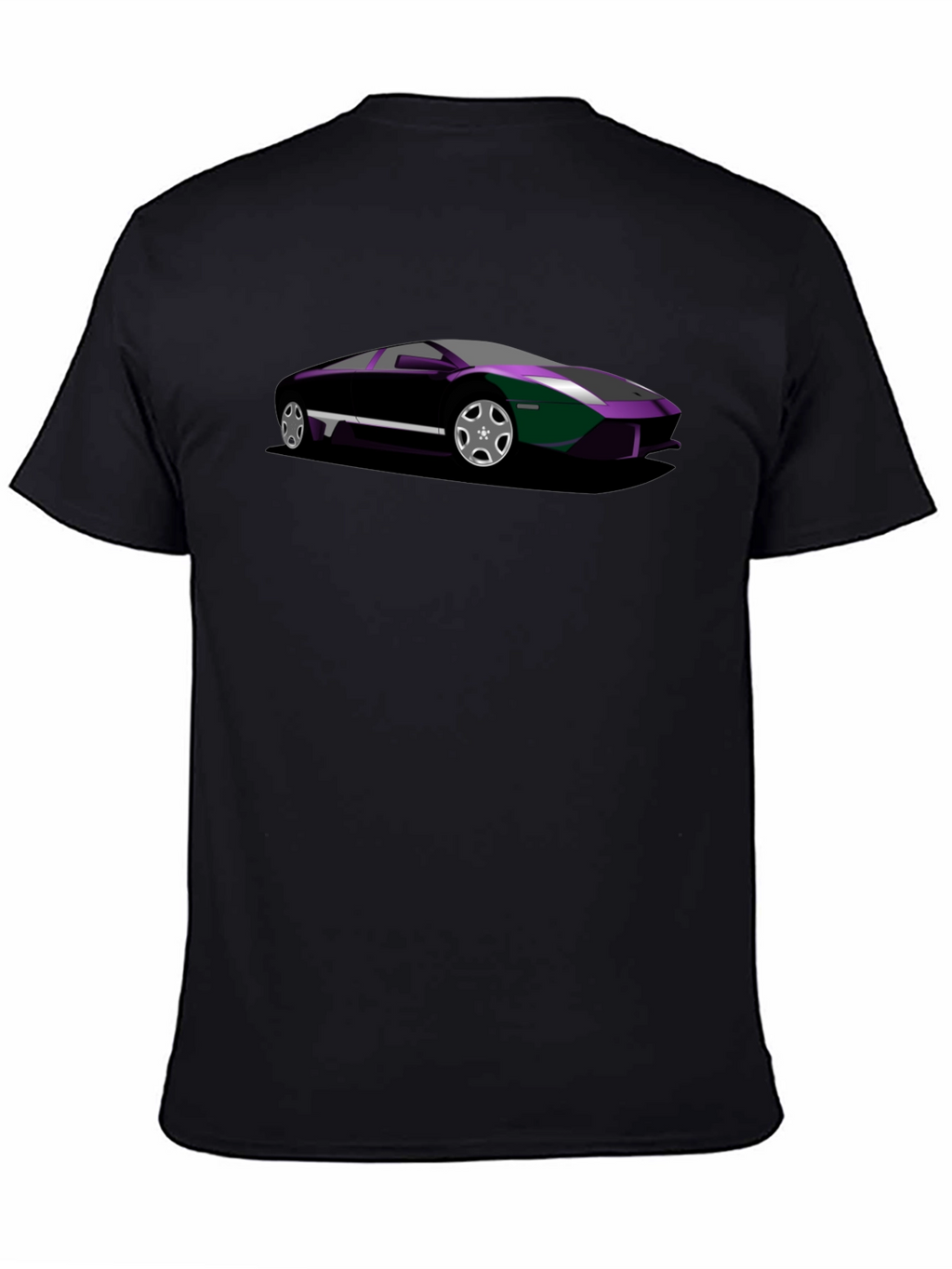 Black Car Graphic Tee - Cool Auto Enthusiast Shirt