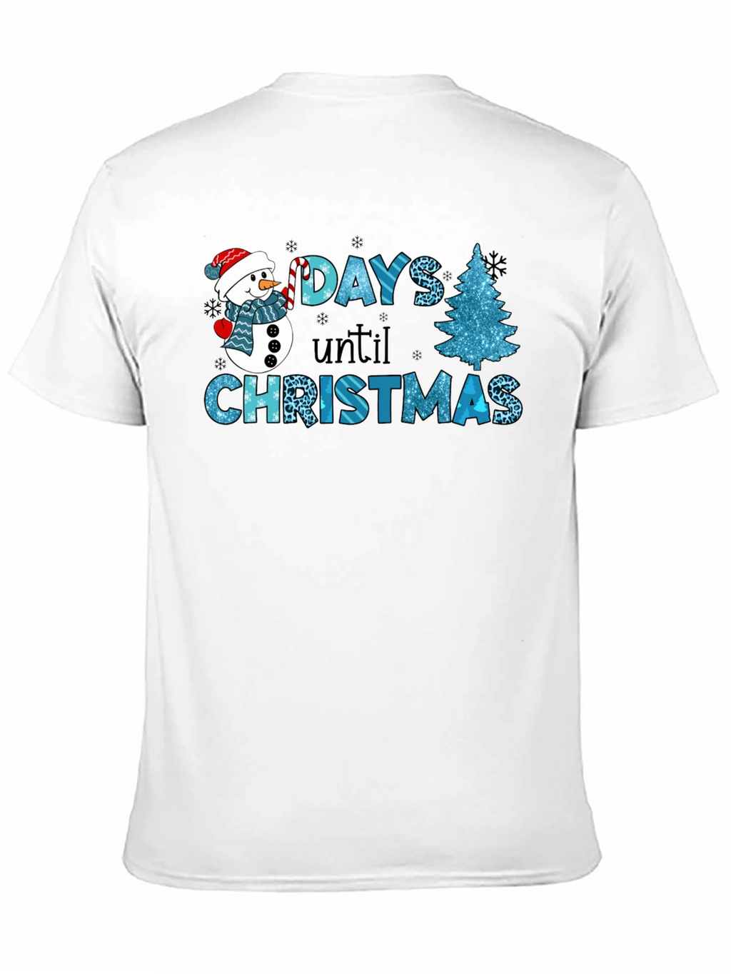 Days Until Christmas T-Shirt Festive Holiday Apparel