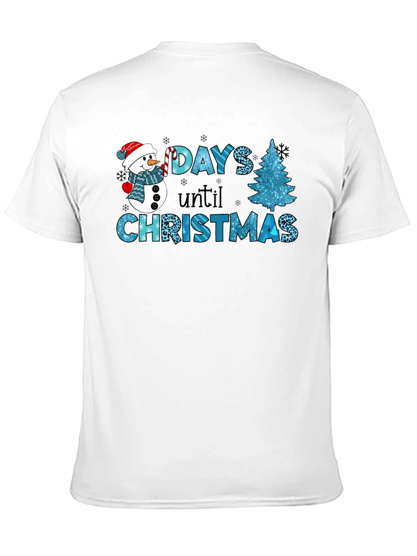 Days Until Christmas T-Shirt Festive Holiday Apparel