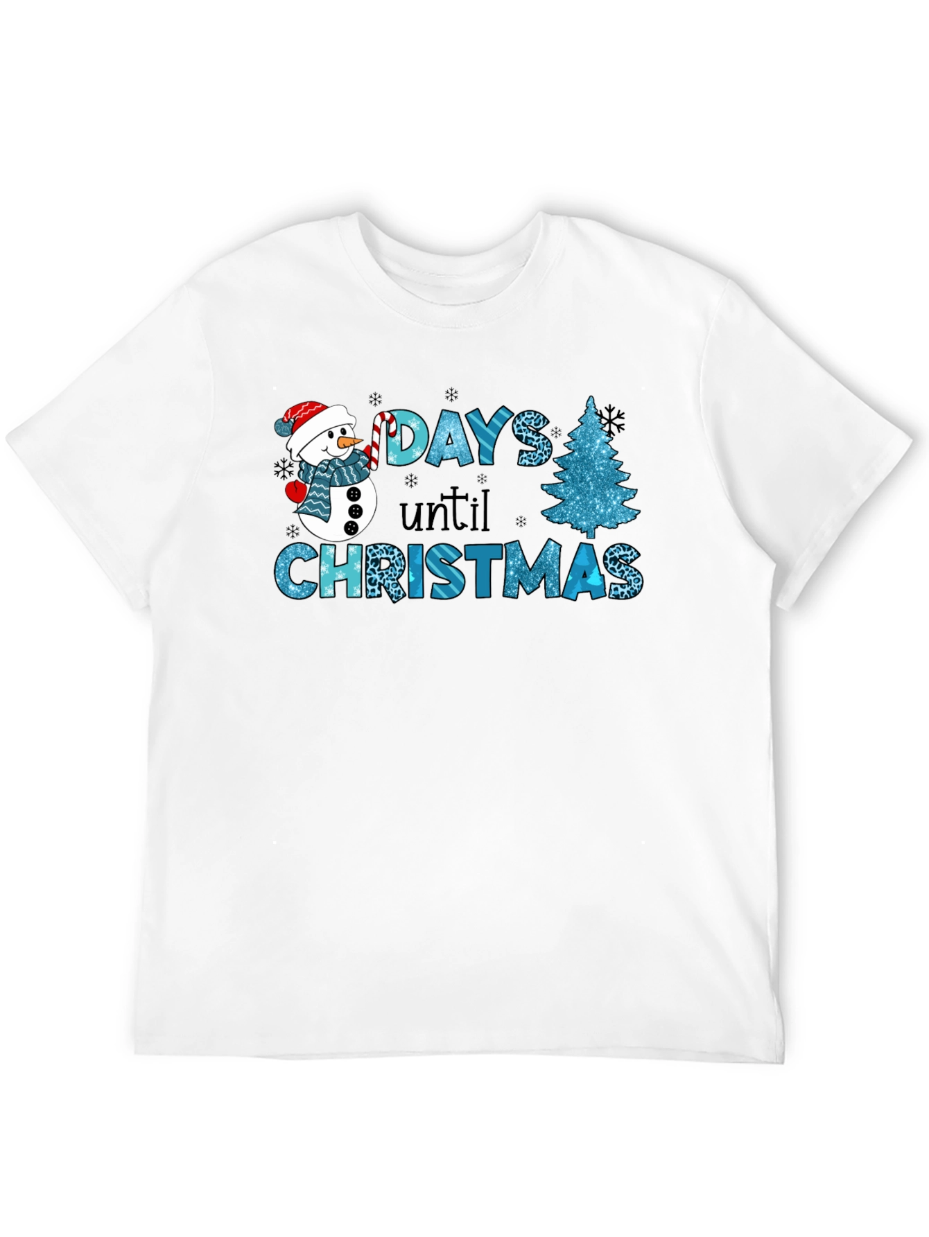 Days Until Christmas T-Shirt Festive Holiday Apparel