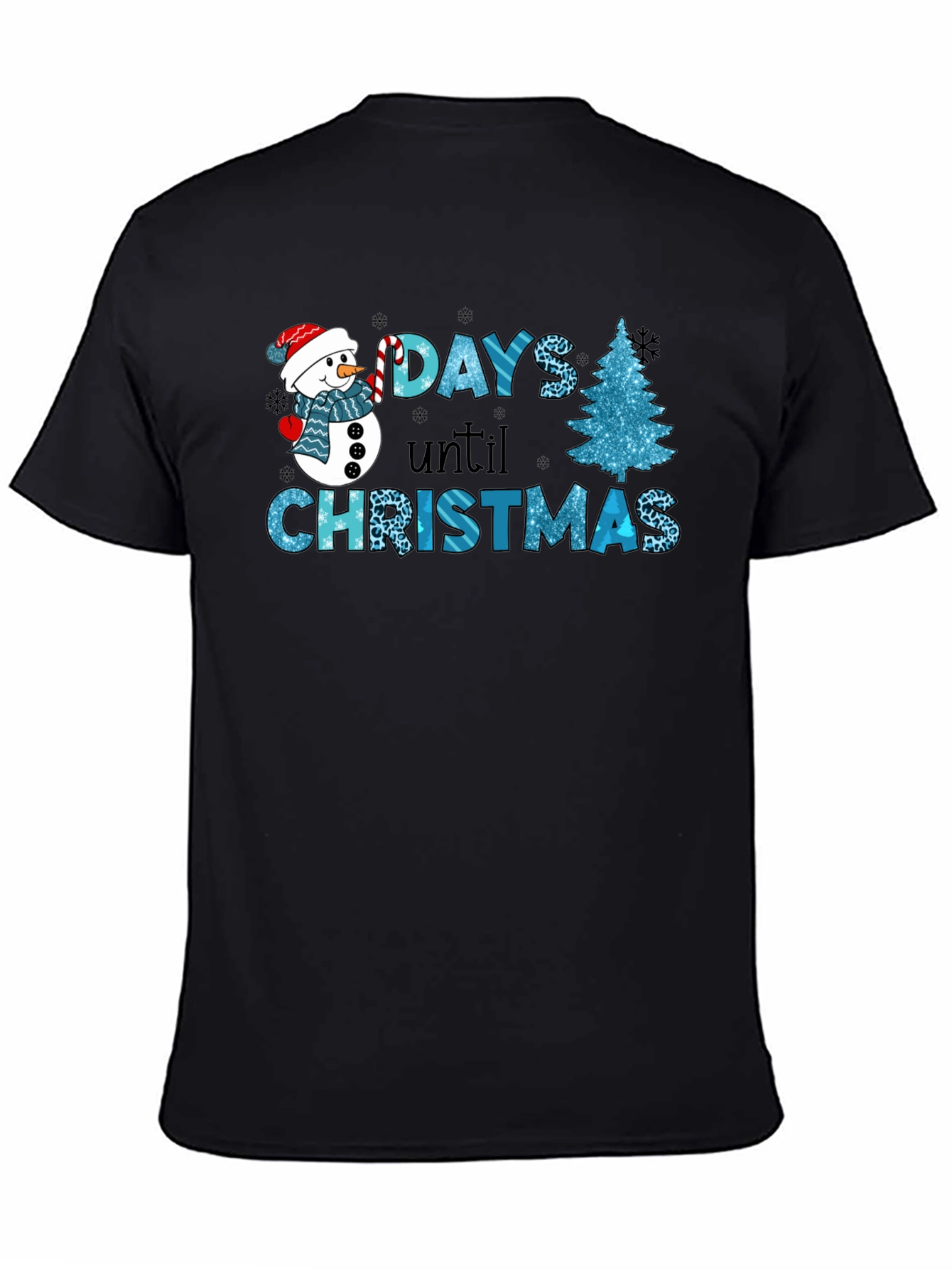Days Until Christmas T-Shirt Festive Holiday Apparel
