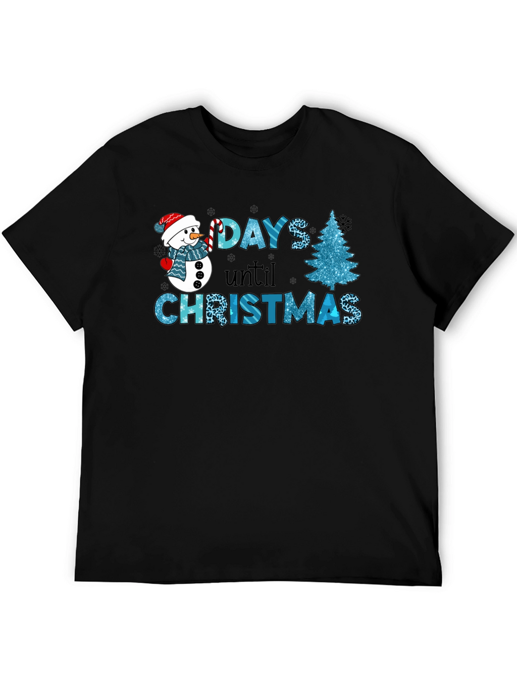 Days Until Christmas T-Shirt Festive Holiday Apparel