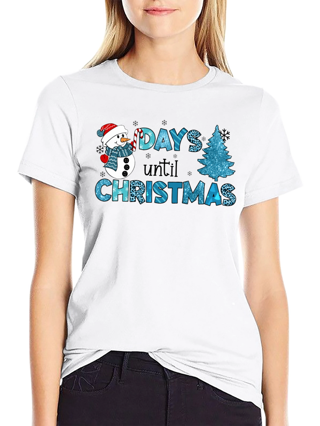 Days Until Christmas T-Shirt Festive Holiday Apparel