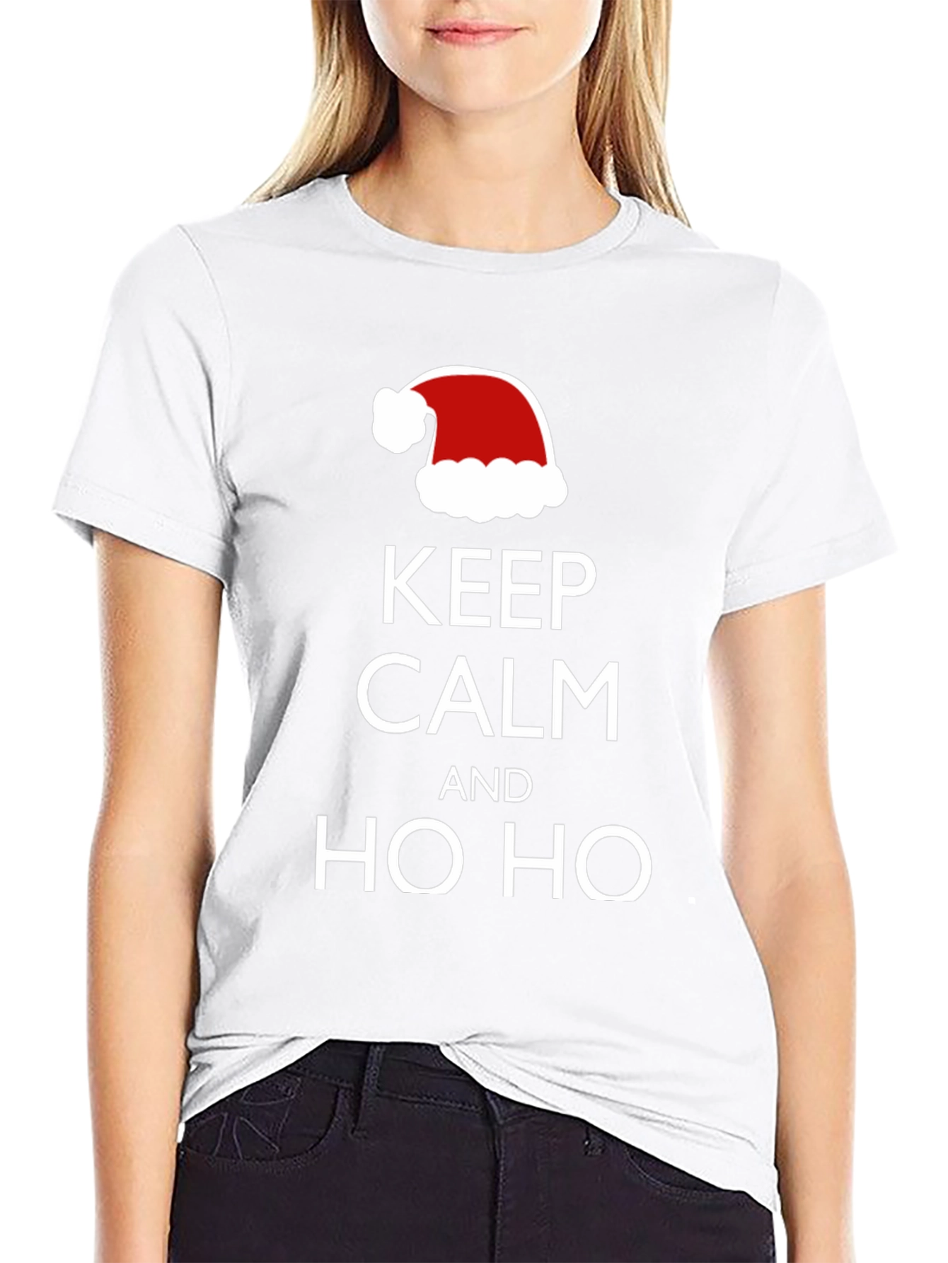 Keep Calm and Ho Ho Christmas T-Shirt
