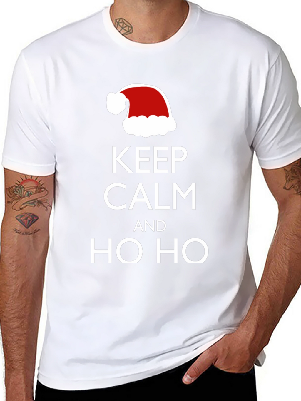 Keep Calm and Ho Ho Christmas T-Shirt