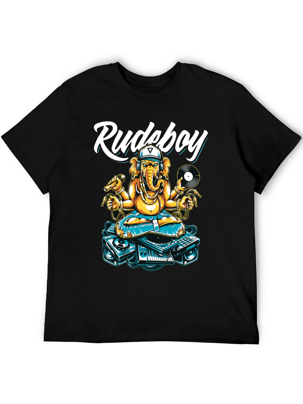 Rudeboy Ganesha Graphic T-Shirt