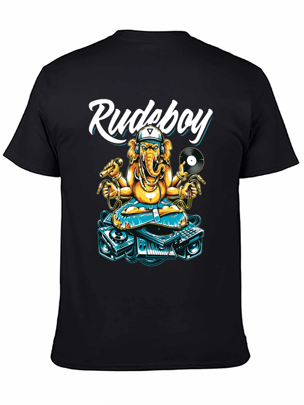 Rudeboy Ganesha Graphic T-Shirt