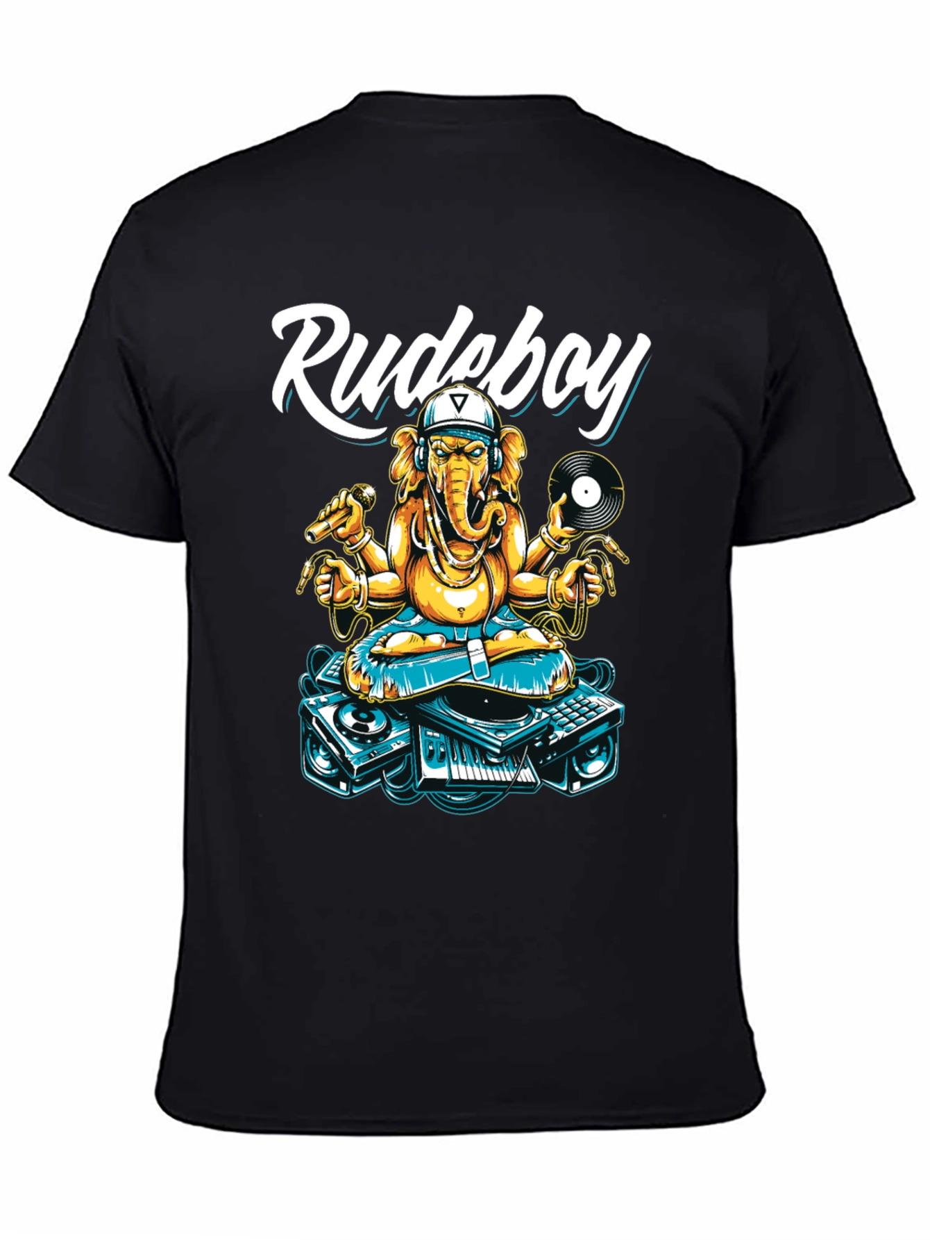 Rudeboy Ganesha Graphic T-Shirt