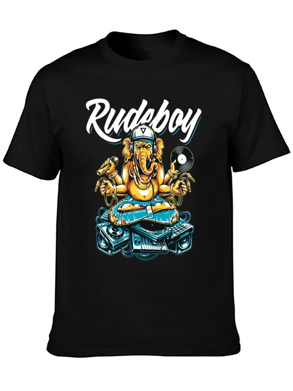 Rudeboy Ganesha Graphic T-Shirt