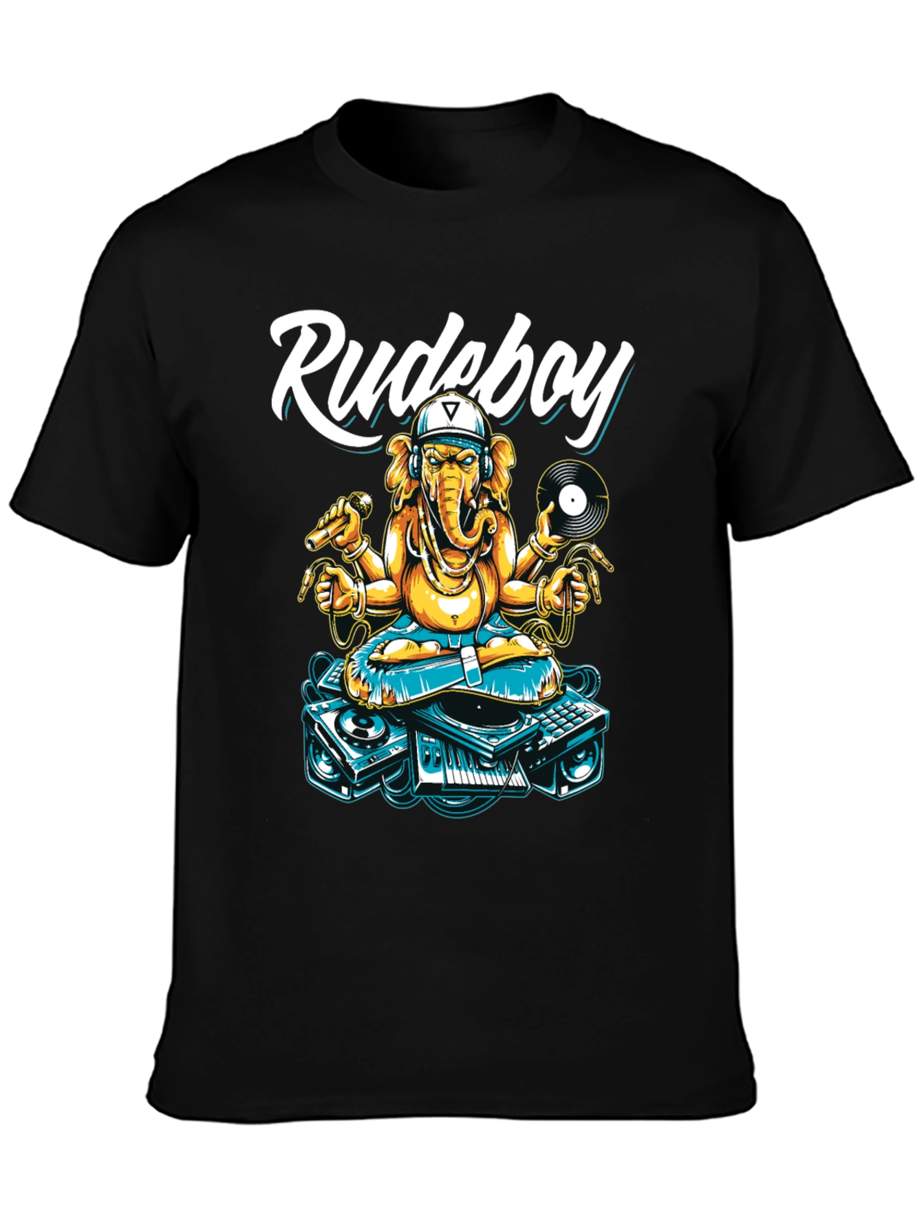 Rudeboy Ganesha Graphic T-Shirt