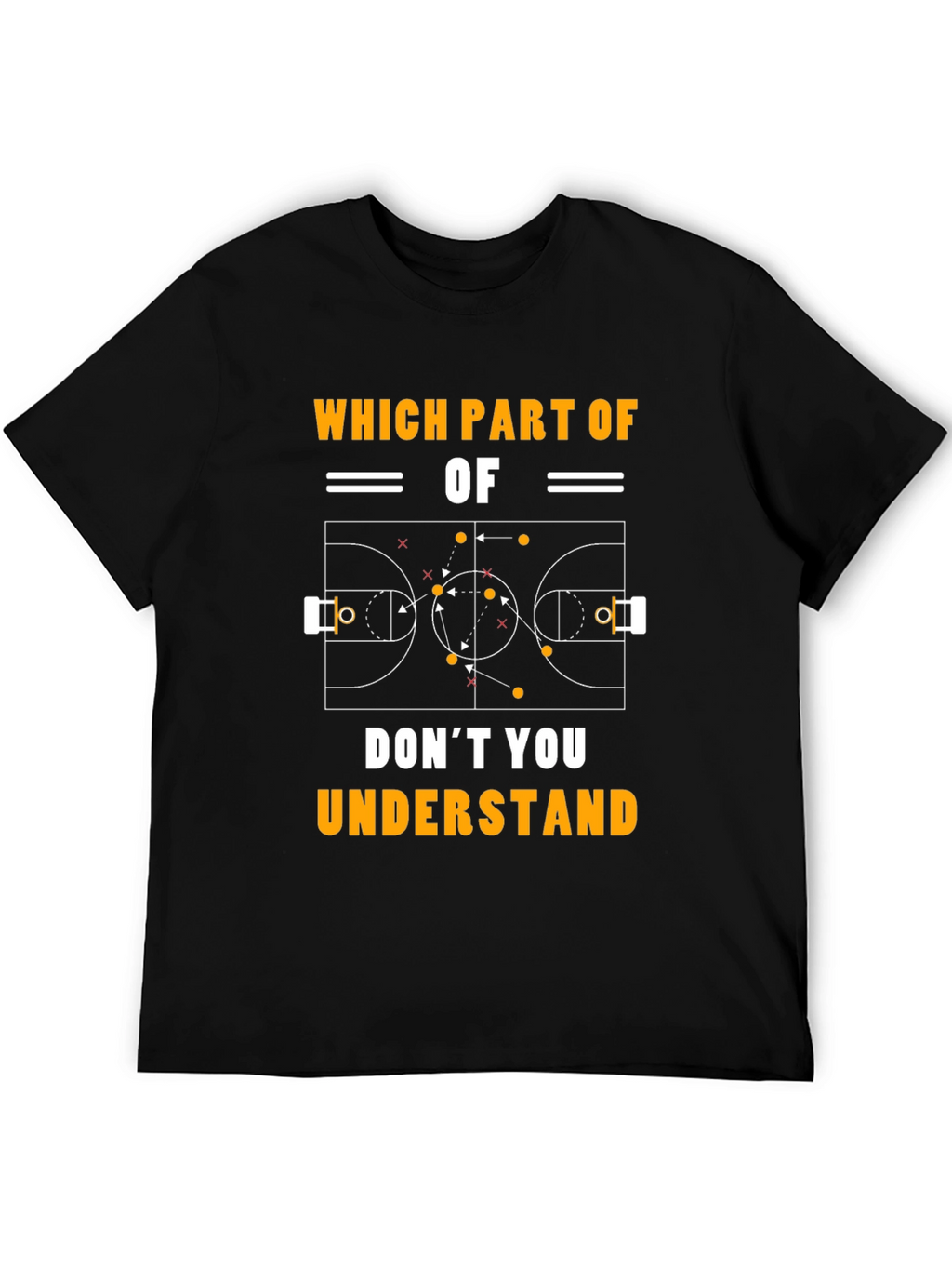 Basketball Play T-Shirt - Which Part Dont You Understand?