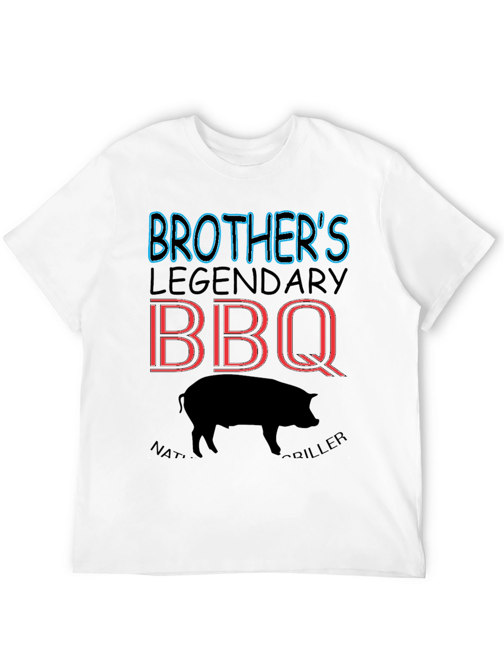 Brothers Legendary BBQ T-Shirt - Grill Master Tee