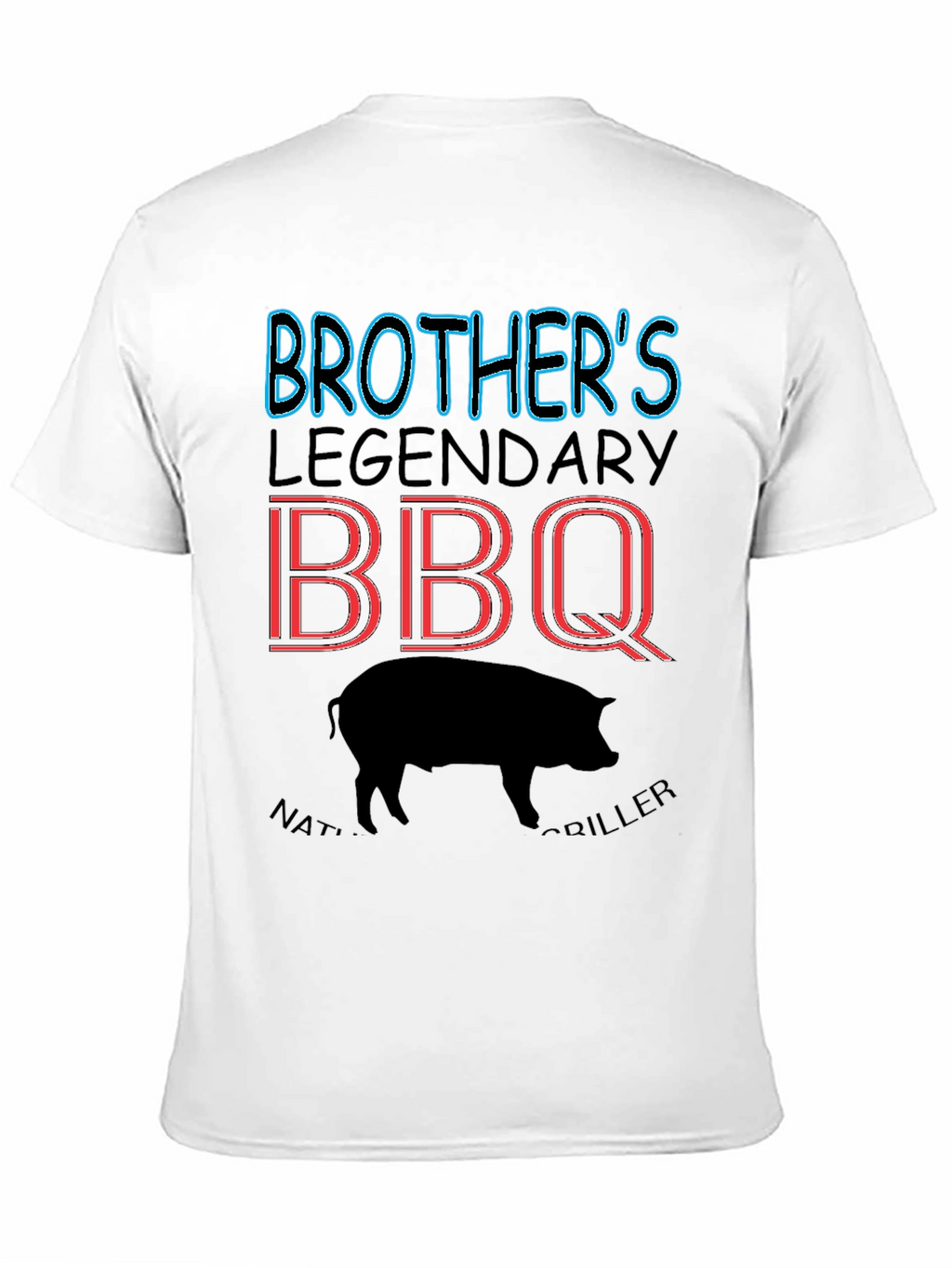 Brothers Legendary BBQ T-Shirt - Grill Master Tee