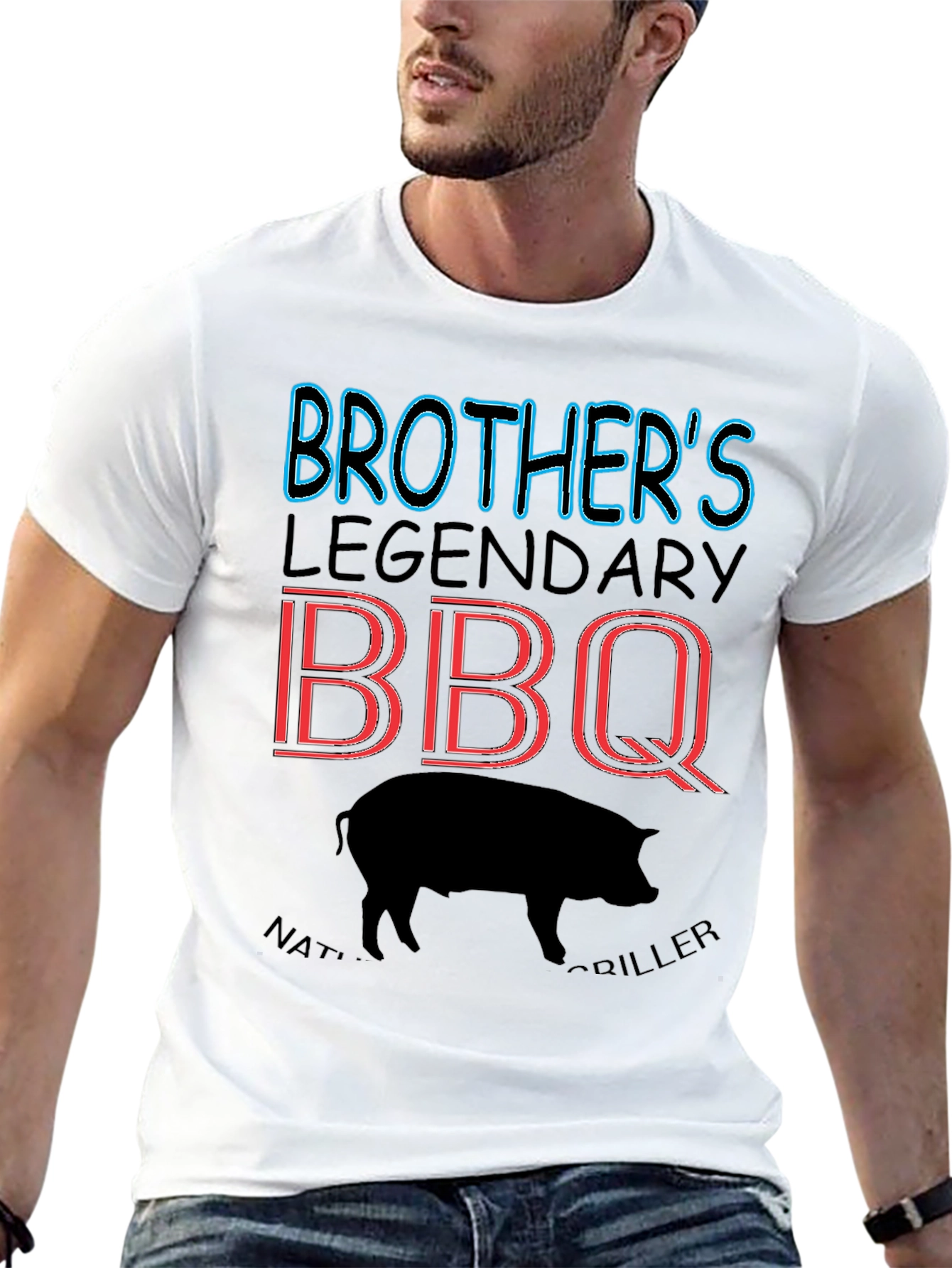 Brothers Legendary BBQ T-Shirt - Grill Master Tee
