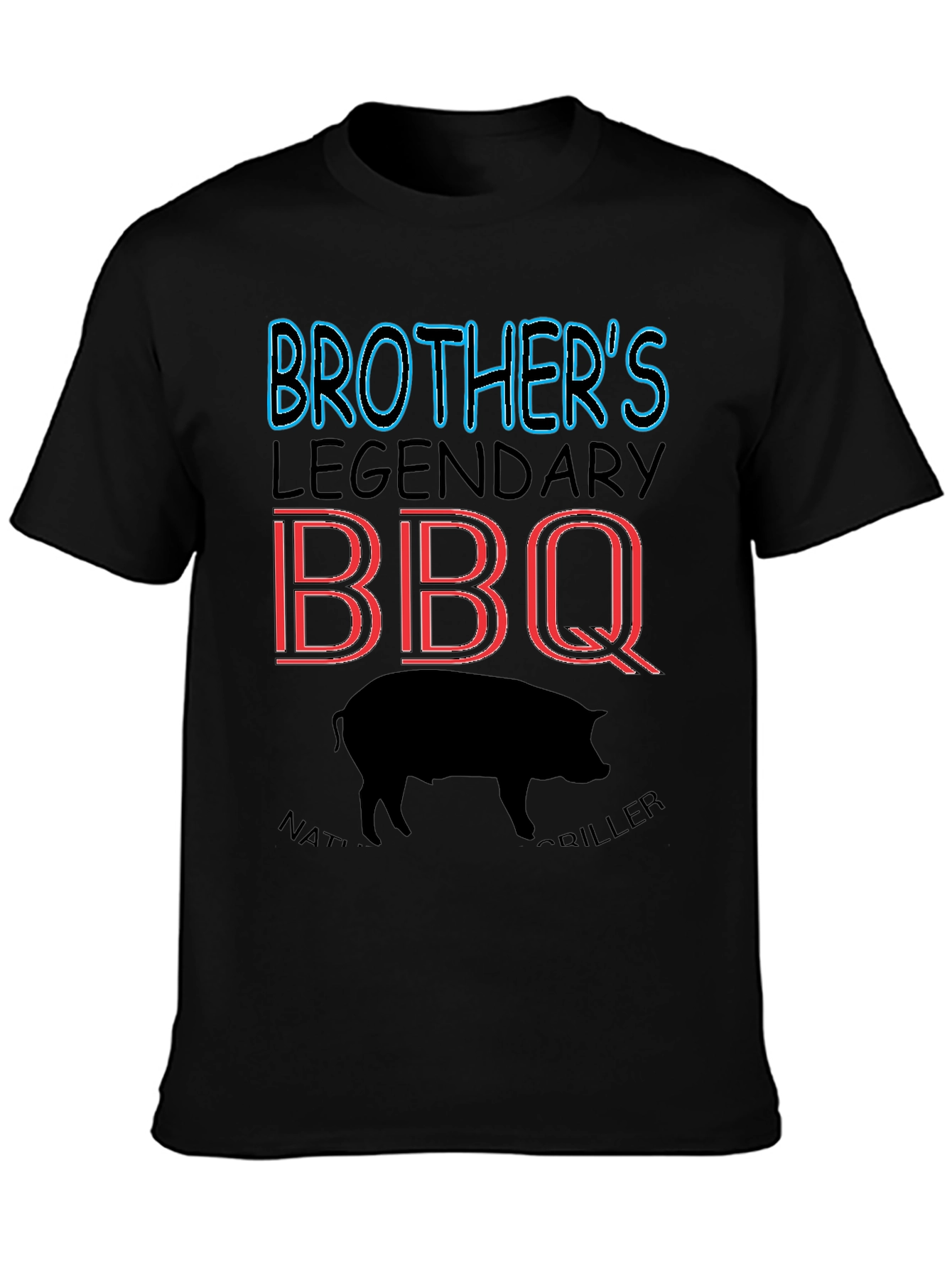 Brothers Legendary BBQ T-Shirt - Grill Master Tee